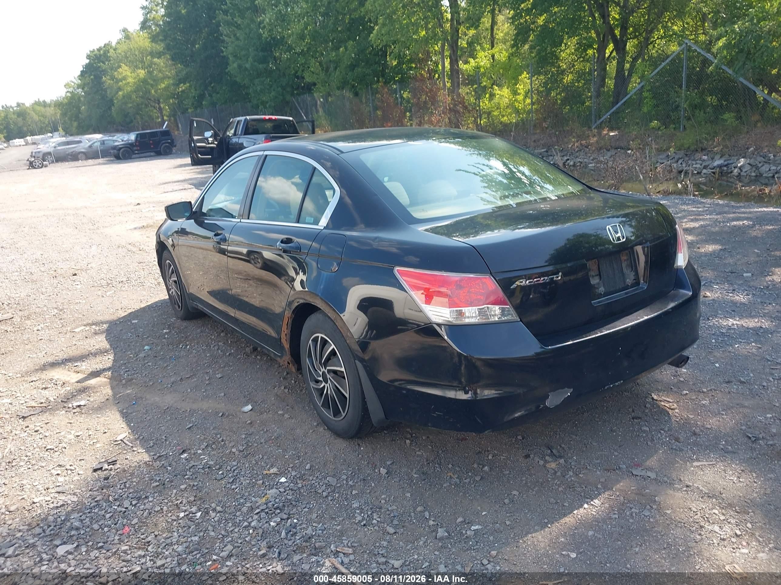 2009 Honda Accord 2.4 Lx Black vin: 1HGCP25399A161608