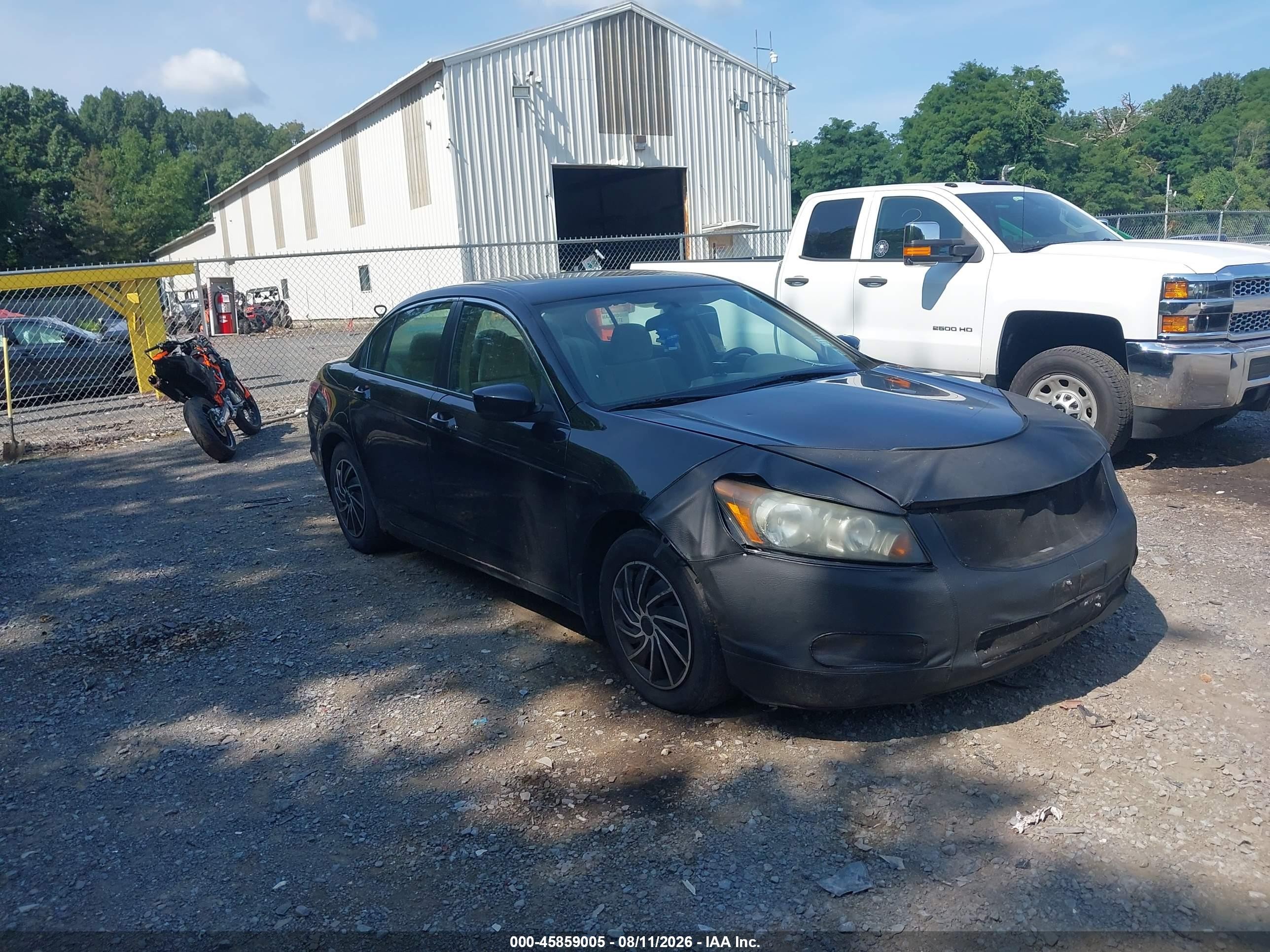 2009 Honda Accord 2.4 Lx Black vin: 1HGCP25399A161608