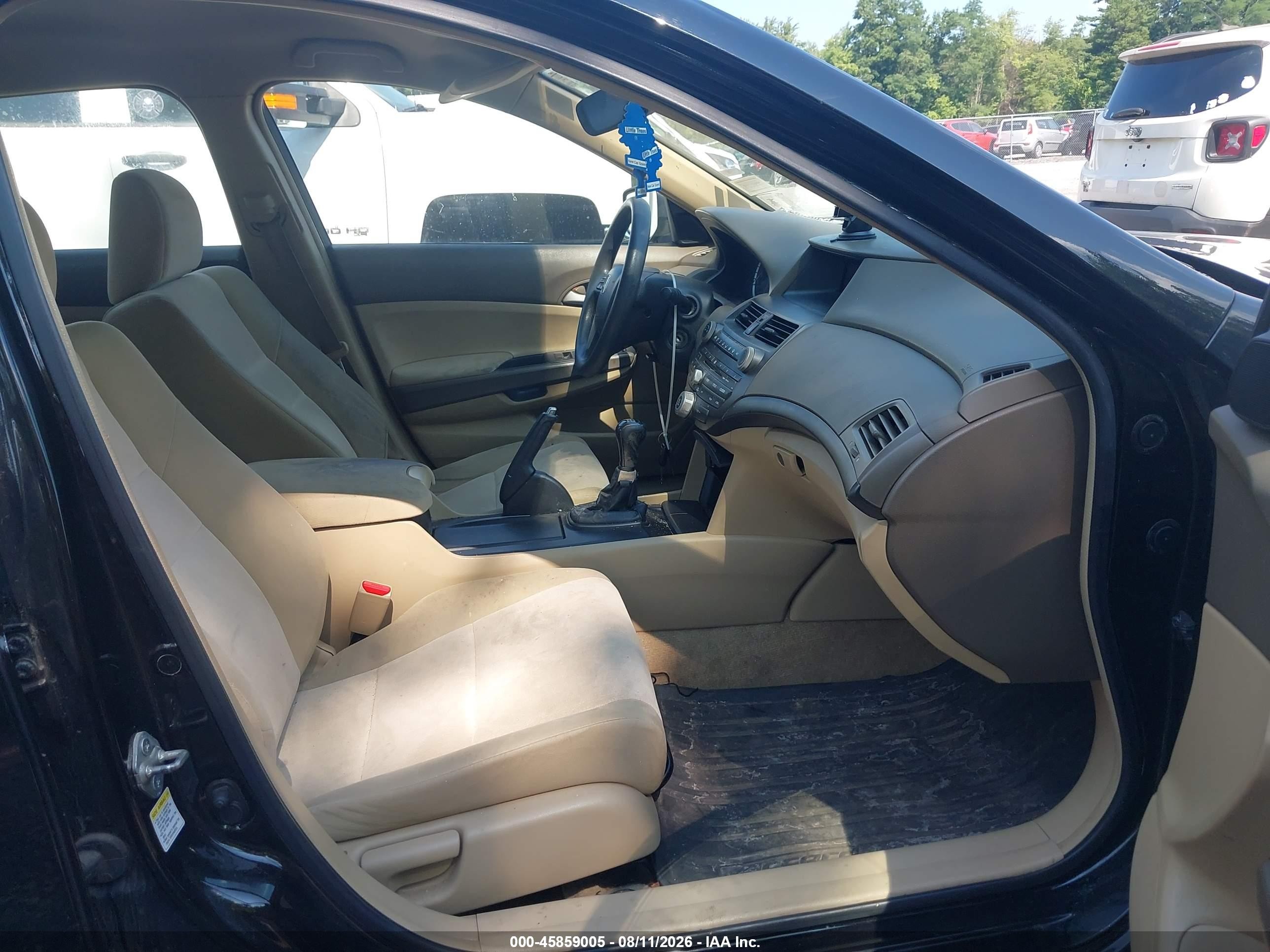 2009 Honda Accord 2.4 Lx Black vin: 1HGCP25399A161608