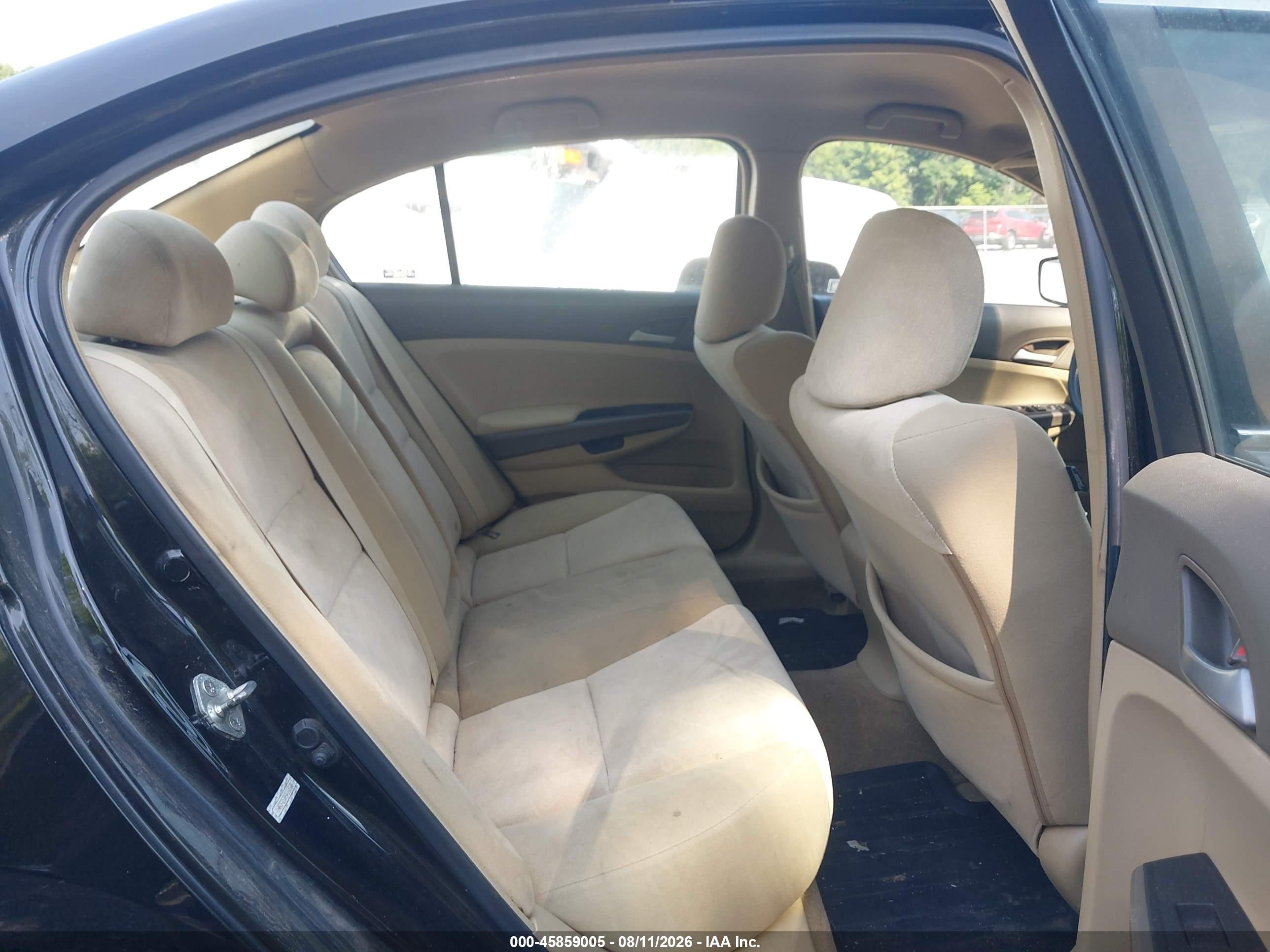 2009 Honda Accord 2.4 Lx Black vin: 1HGCP25399A161608