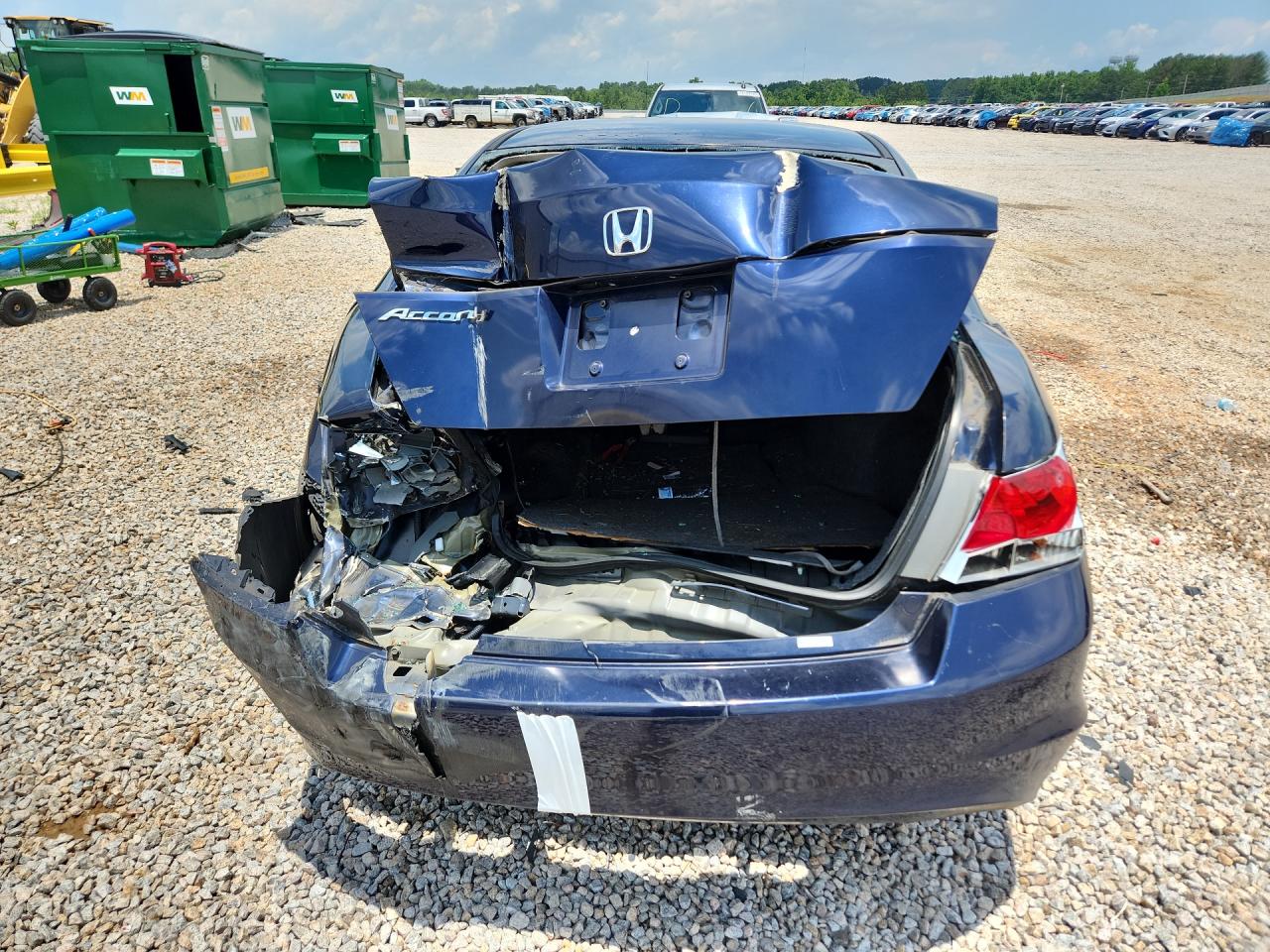 2008 Honda Accord Lxp Blue vin: 1HGCP25438A110337