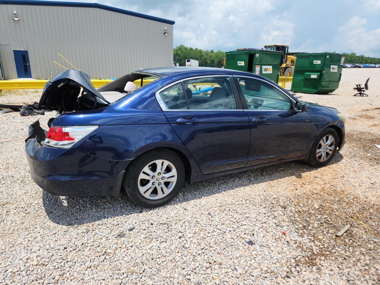 2008 Honda Accord Lxp Blue vin: 1HGCP25438A110337