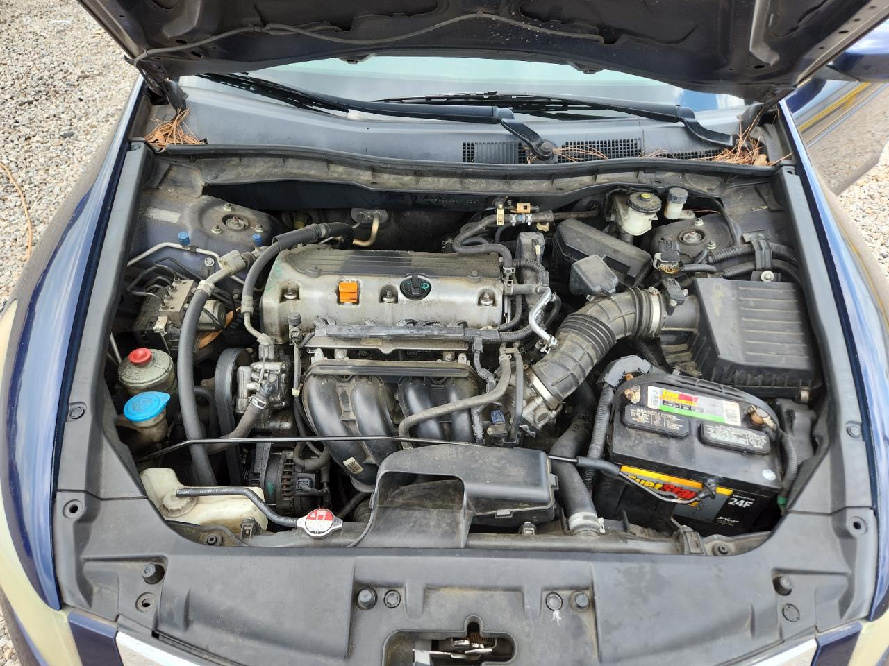 2008 Honda Accord Lxp Blue vin: 1HGCP25438A110337