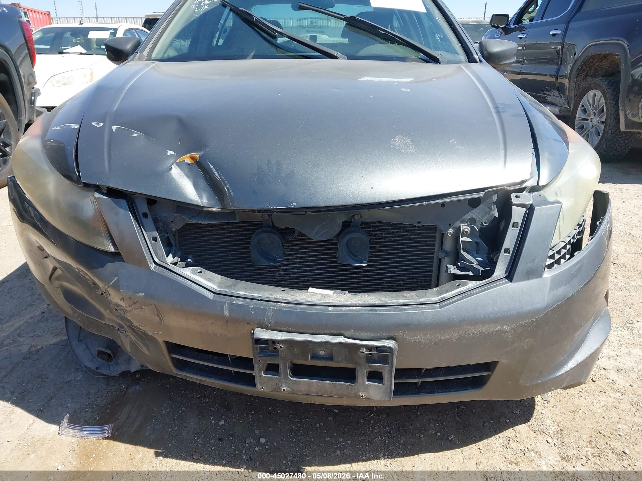 2008 Honda Accord 2.4 Lx-p Серый vin: 1HGCP25498A076243