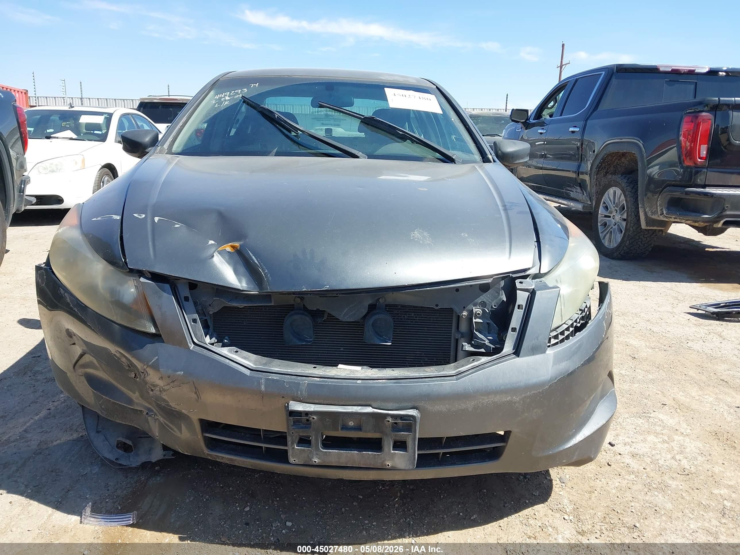 2008 Honda Accord 2.4 Lx-p Серый vin: 1HGCP25498A076243
