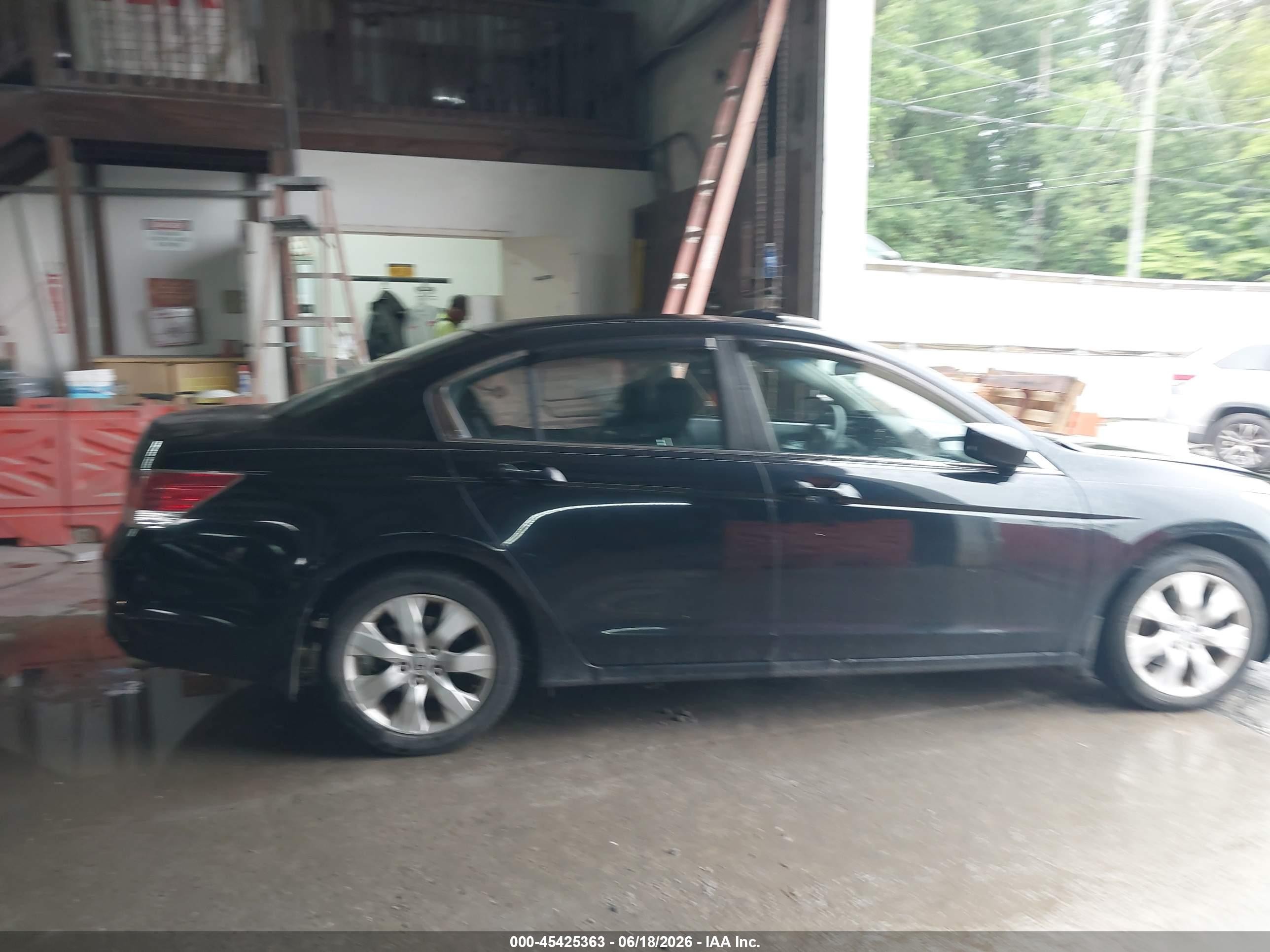 2008 Honda Accord 2.4 Ex Черный vin: 1HGCP25708A014319