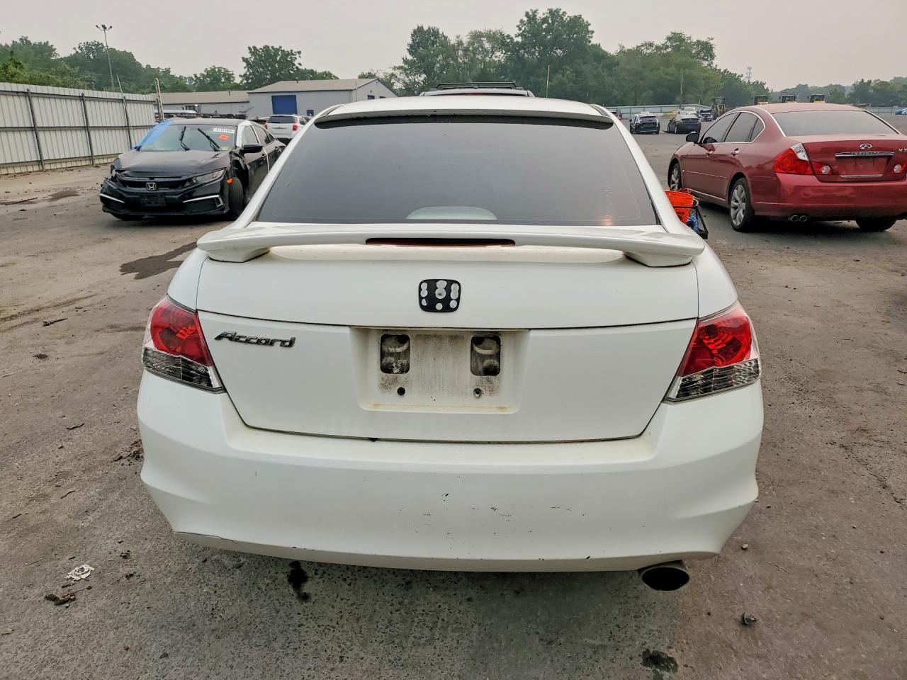 2008 Honda Accord Ex Белый vin: 1HGCP25768A006306