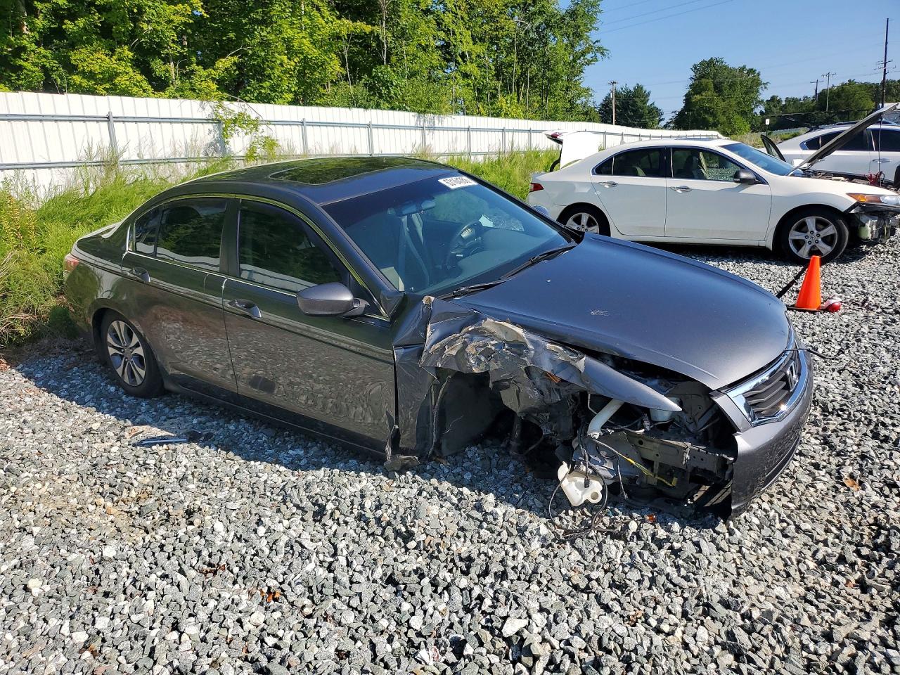2009 Honda Accord Ex Gray vin: 1HGCP25799A010397