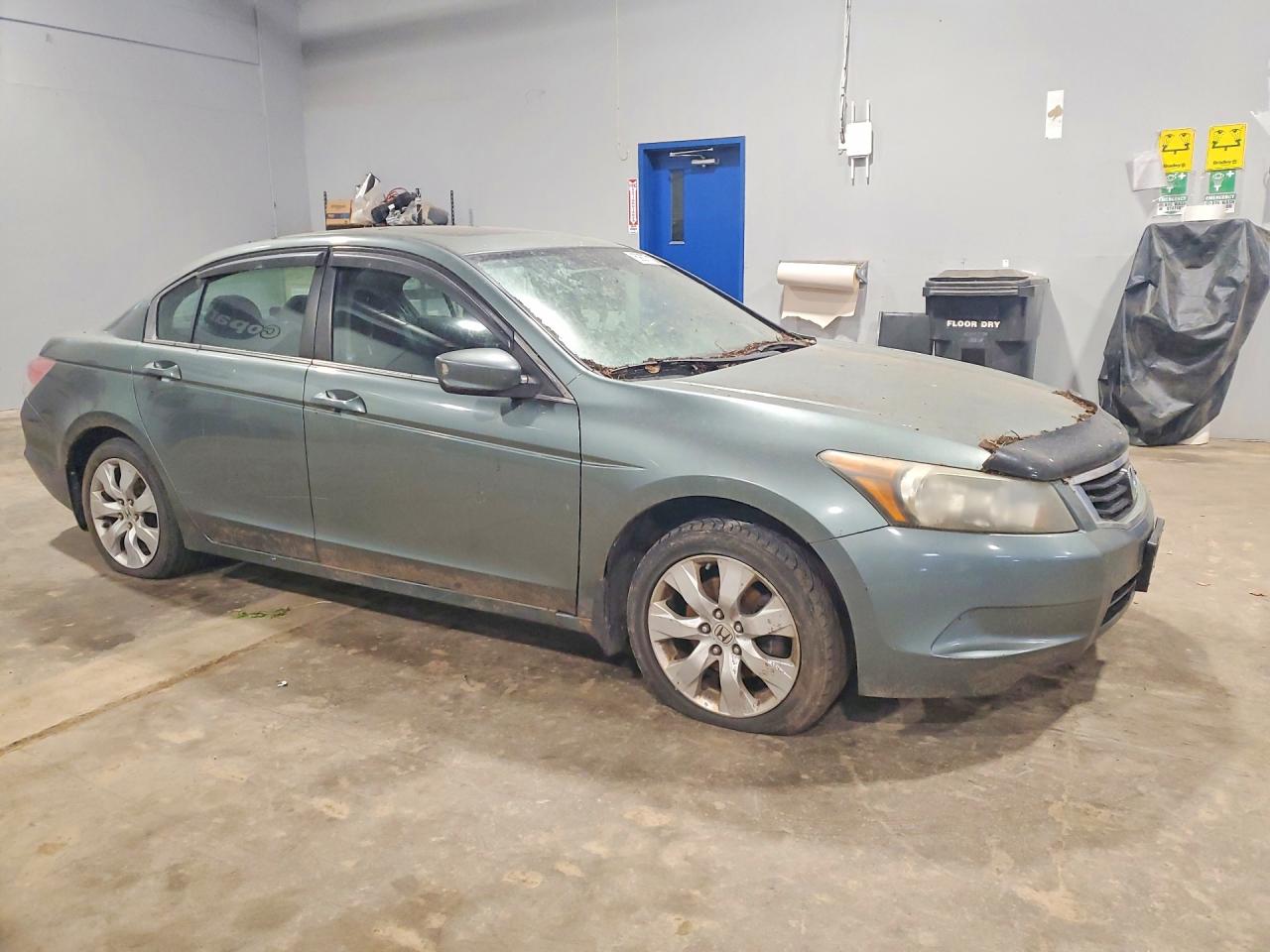 2009 Honda Accord Ex Green vin: 1HGCP25799A805322