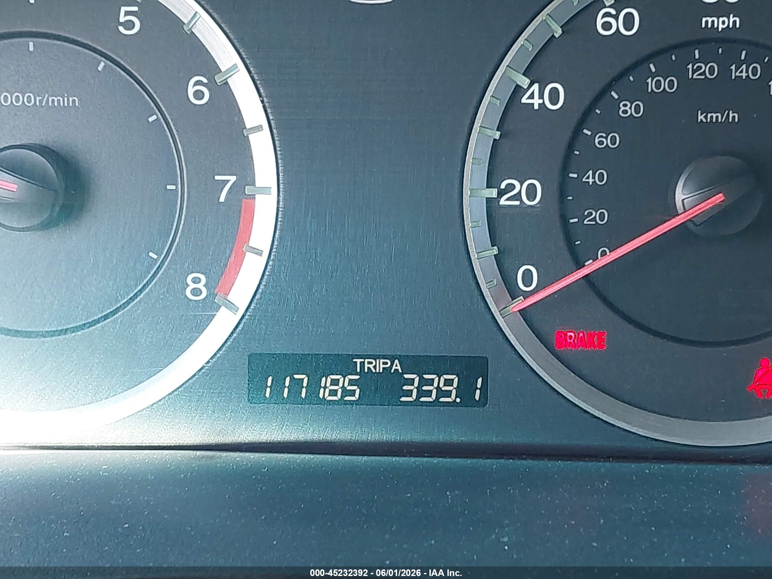 2008 Honda Accord 2.4 Ex-l Maroon vin: 1HGCP25808A125574