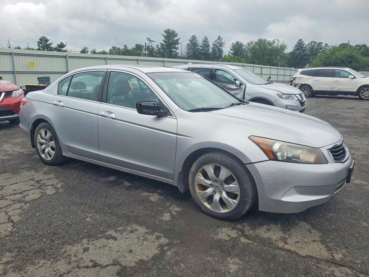 2008 Honda Accord Exl Silver vin: 1HGCP25838A070683