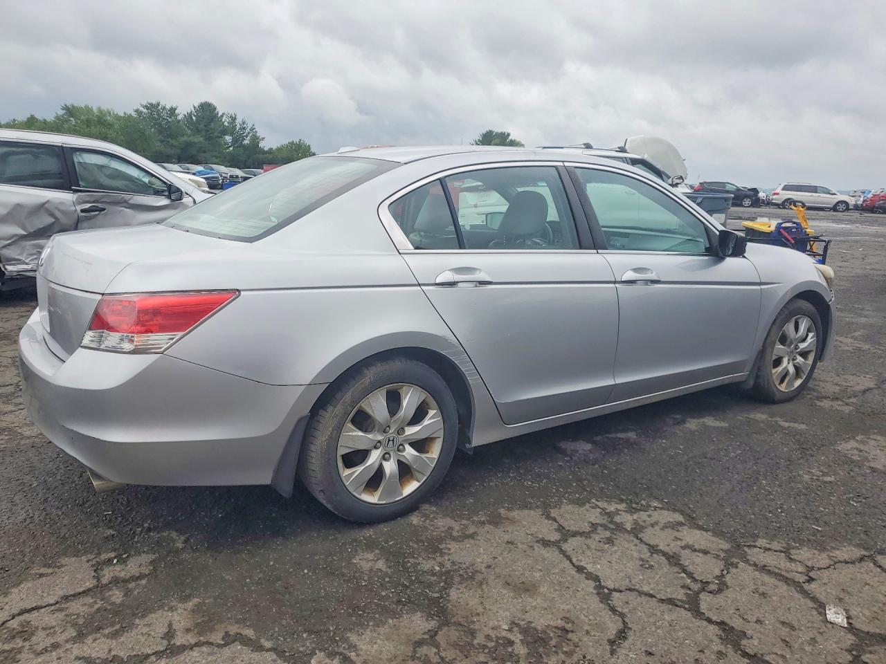 2008 Honda Accord Exl Silver vin: 1HGCP25838A070683