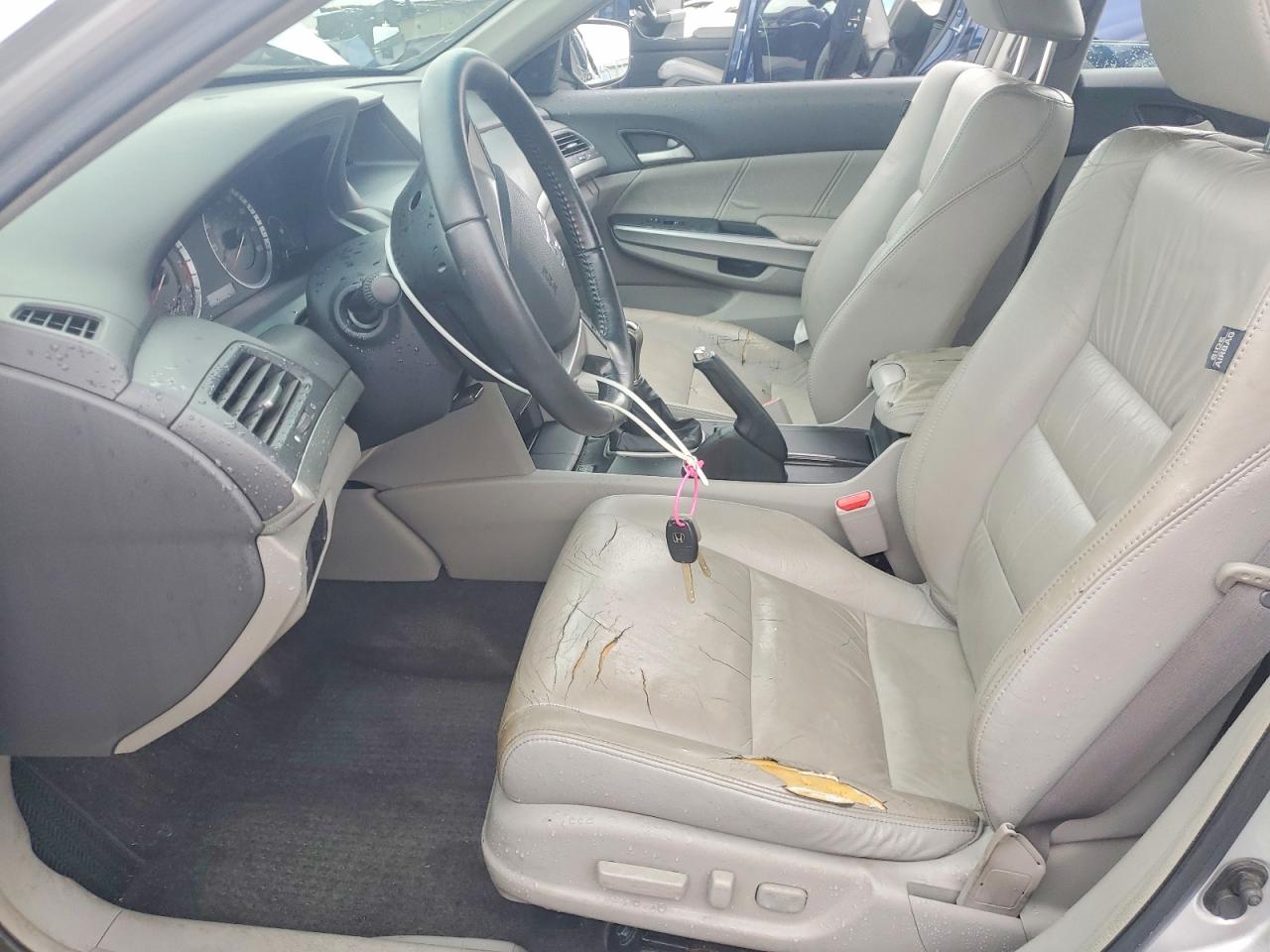 2008 Honda Accord Exl Silver vin: 1HGCP25838A070683