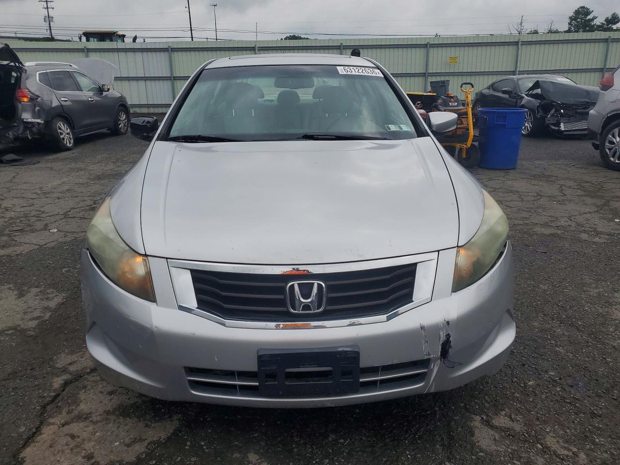 2008 Honda Accord Exl Silver vin: 1HGCP25838A070683