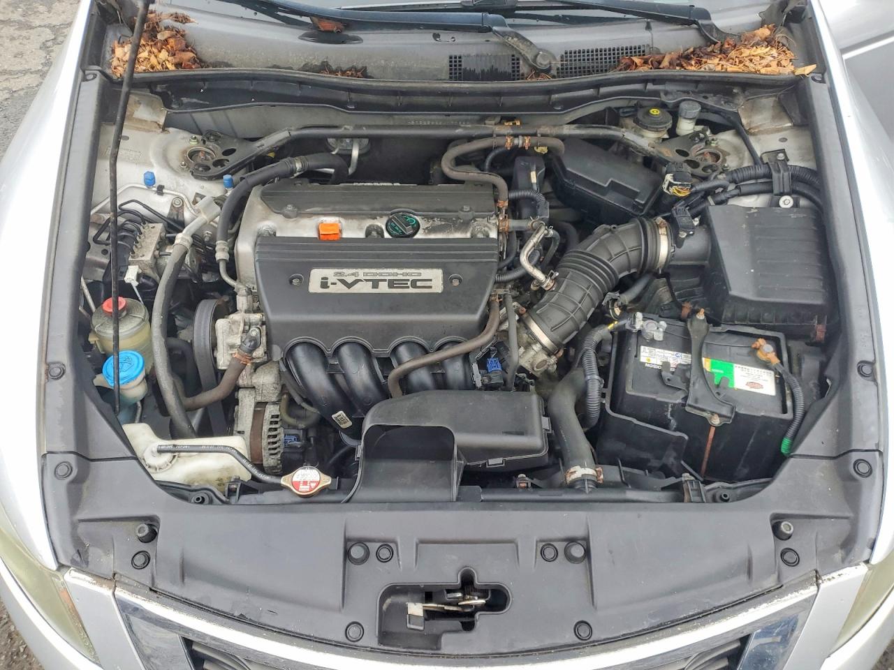 2008 Honda Accord Exl Silver vin: 1HGCP25838A070683