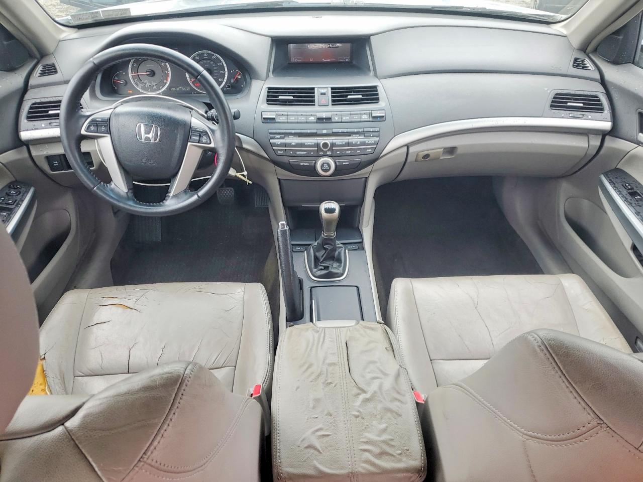 2008 Honda Accord Exl Silver vin: 1HGCP25838A070683