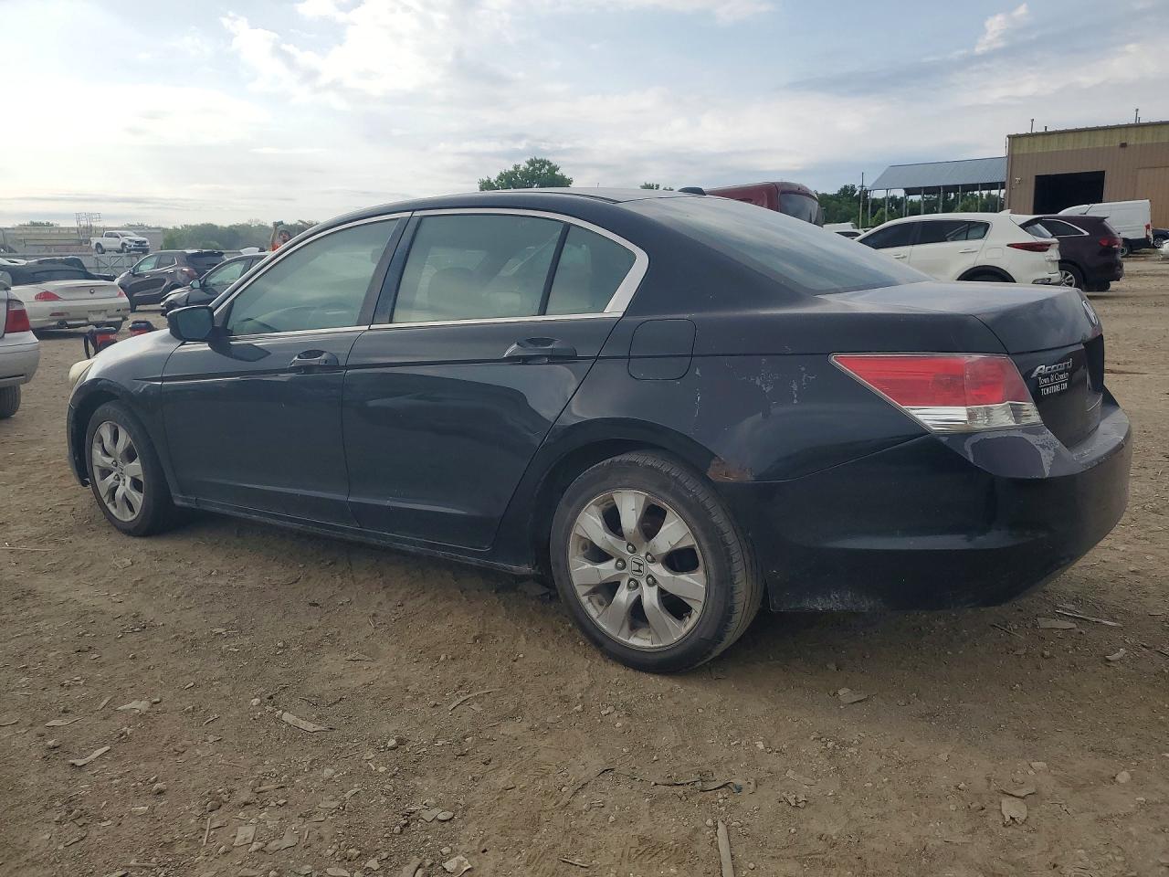 2008 Honda Accord Exl Black vin: 1HGCP25858A003938
