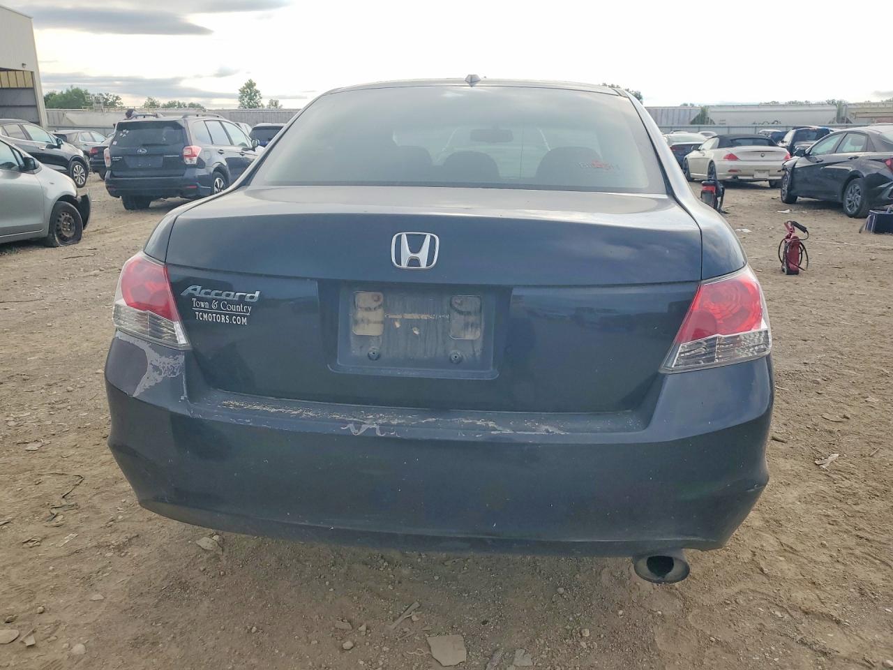 2008 Honda Accord Exl Black vin: 1HGCP25858A003938