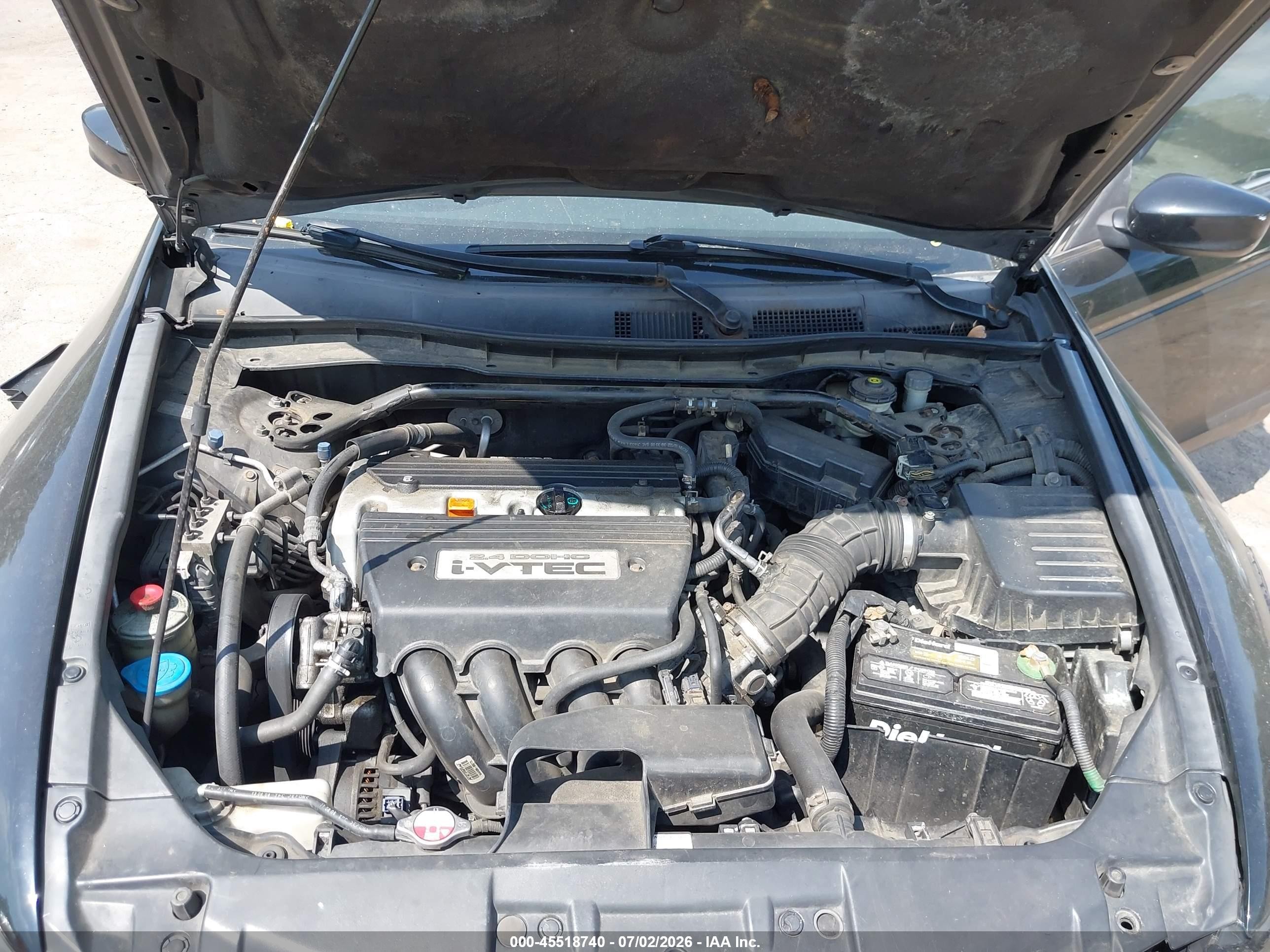 2009 Honda Accord Exl Black vin: 1HGCP258X9A080080