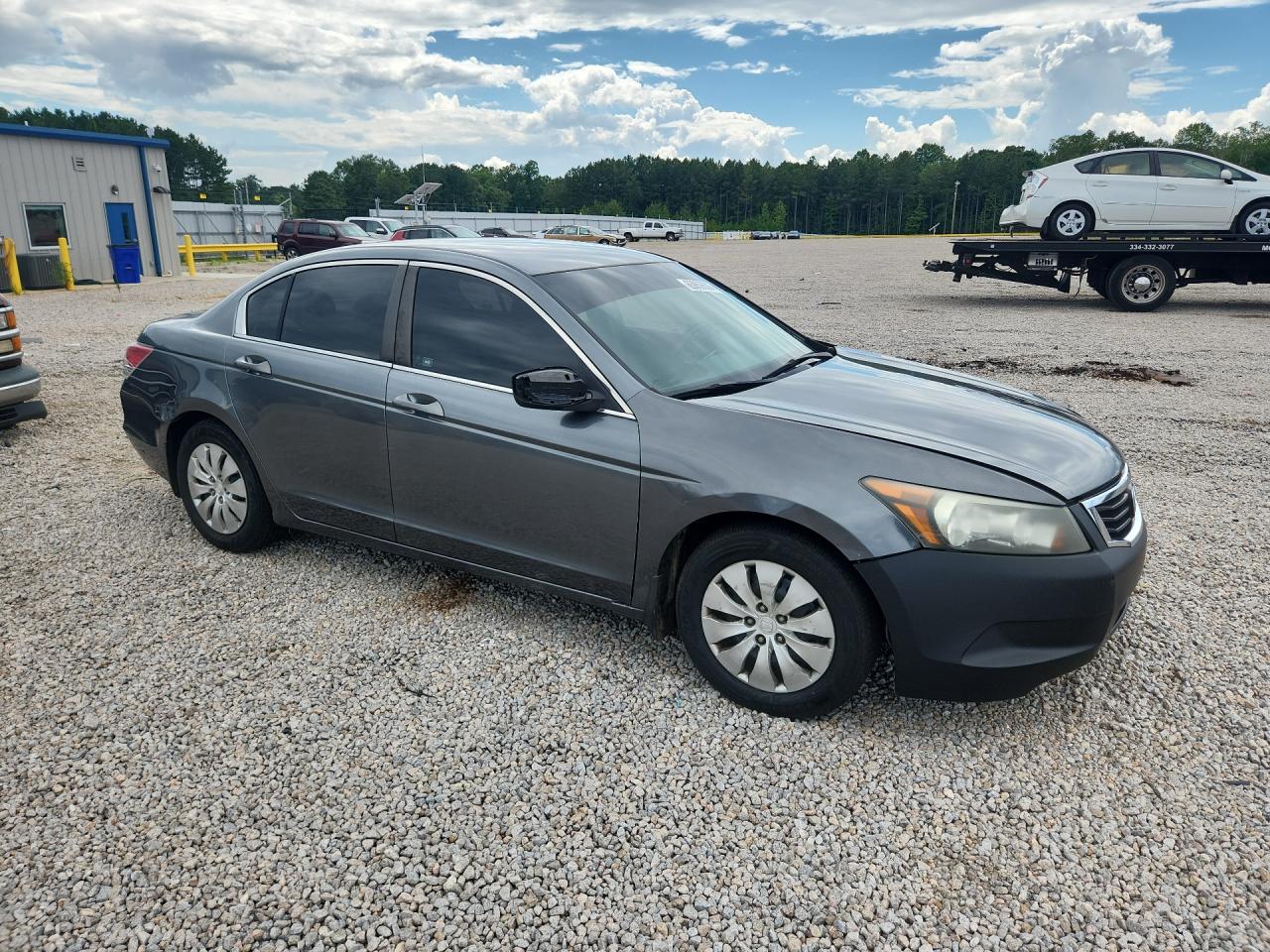 2008 Honda Accord Lx Gray vin: 1HGCP26308A067419