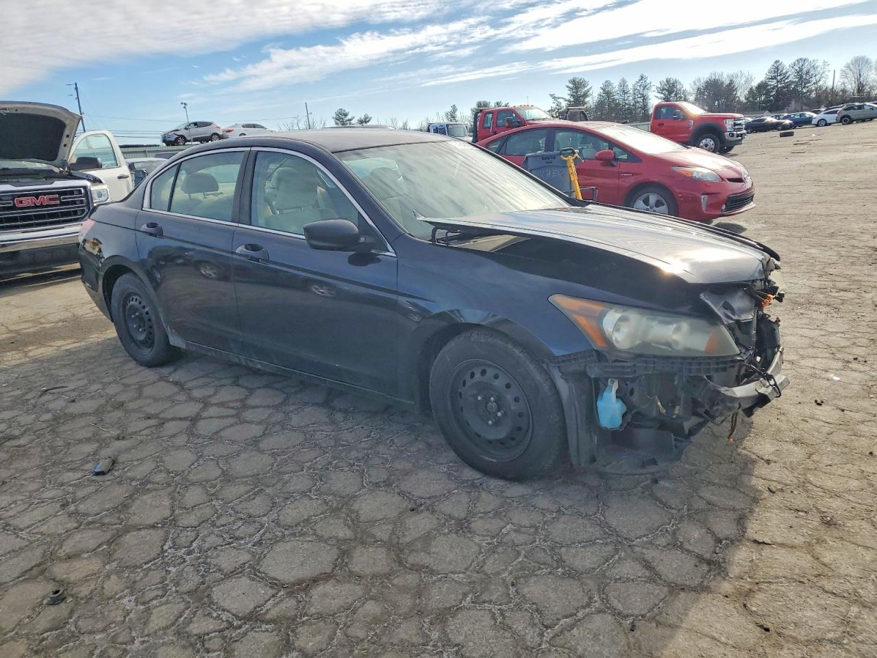 2008 Honda Accord Lx Black vin: 1HGCP26308A127487