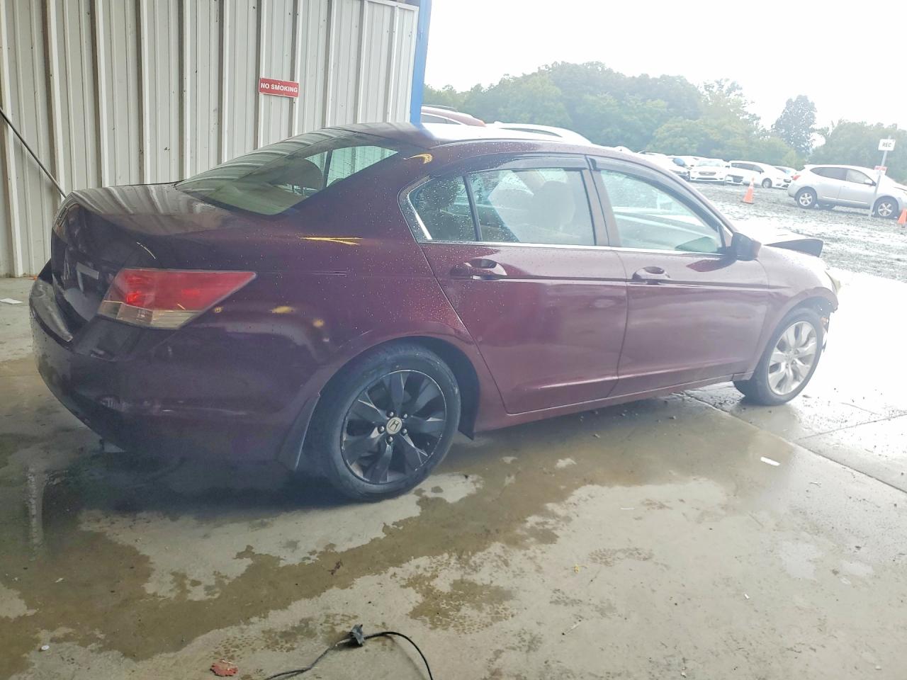 2008 Honda Accord Lx Burgundy vin: 1HGCP26308A146248