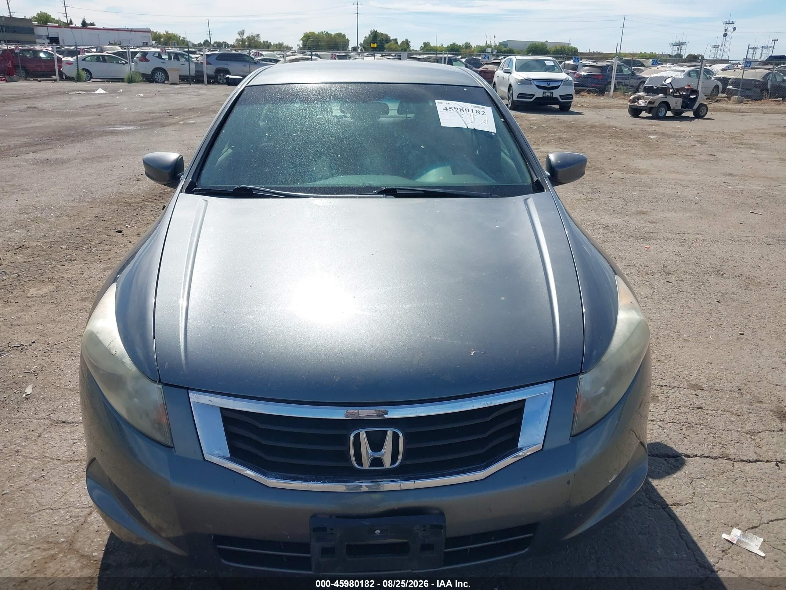 2009 Honda Accord 2.4 Lx Серый vin: 1HGCP26309A018366