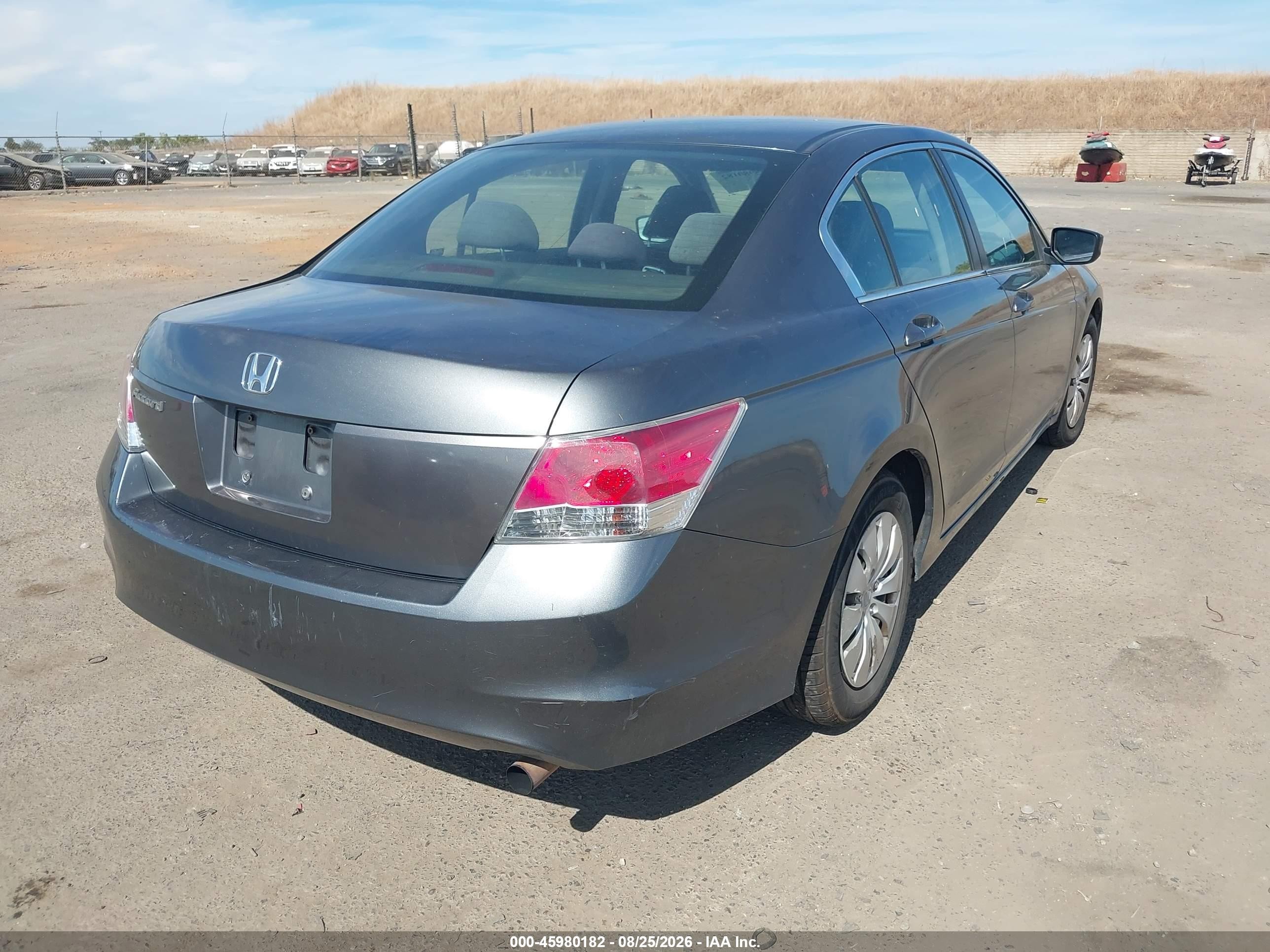 2009 Honda Accord 2.4 Lx Серый vin: 1HGCP26309A018366
