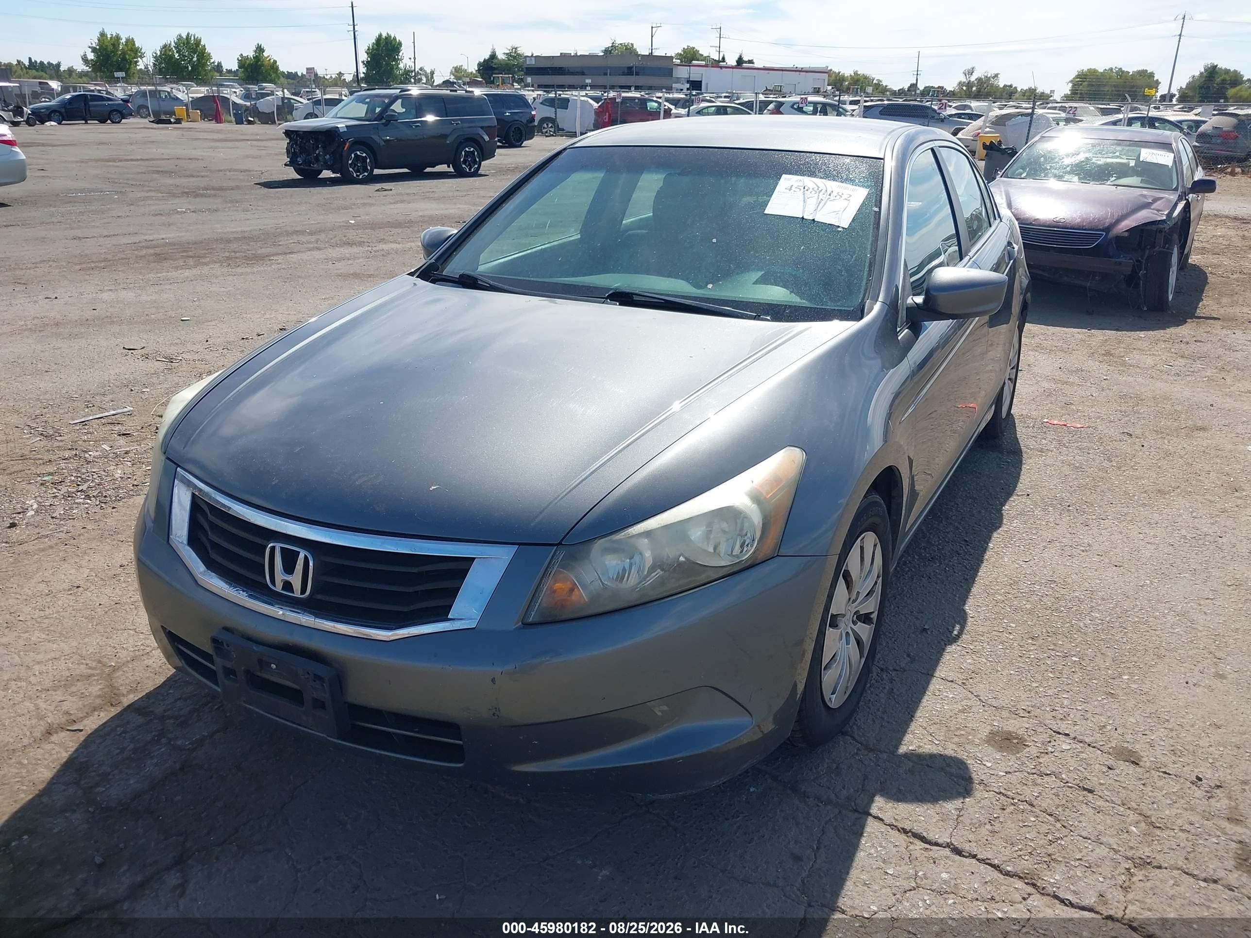 2009 Honda Accord 2.4 Lx Серый vin: 1HGCP26309A018366