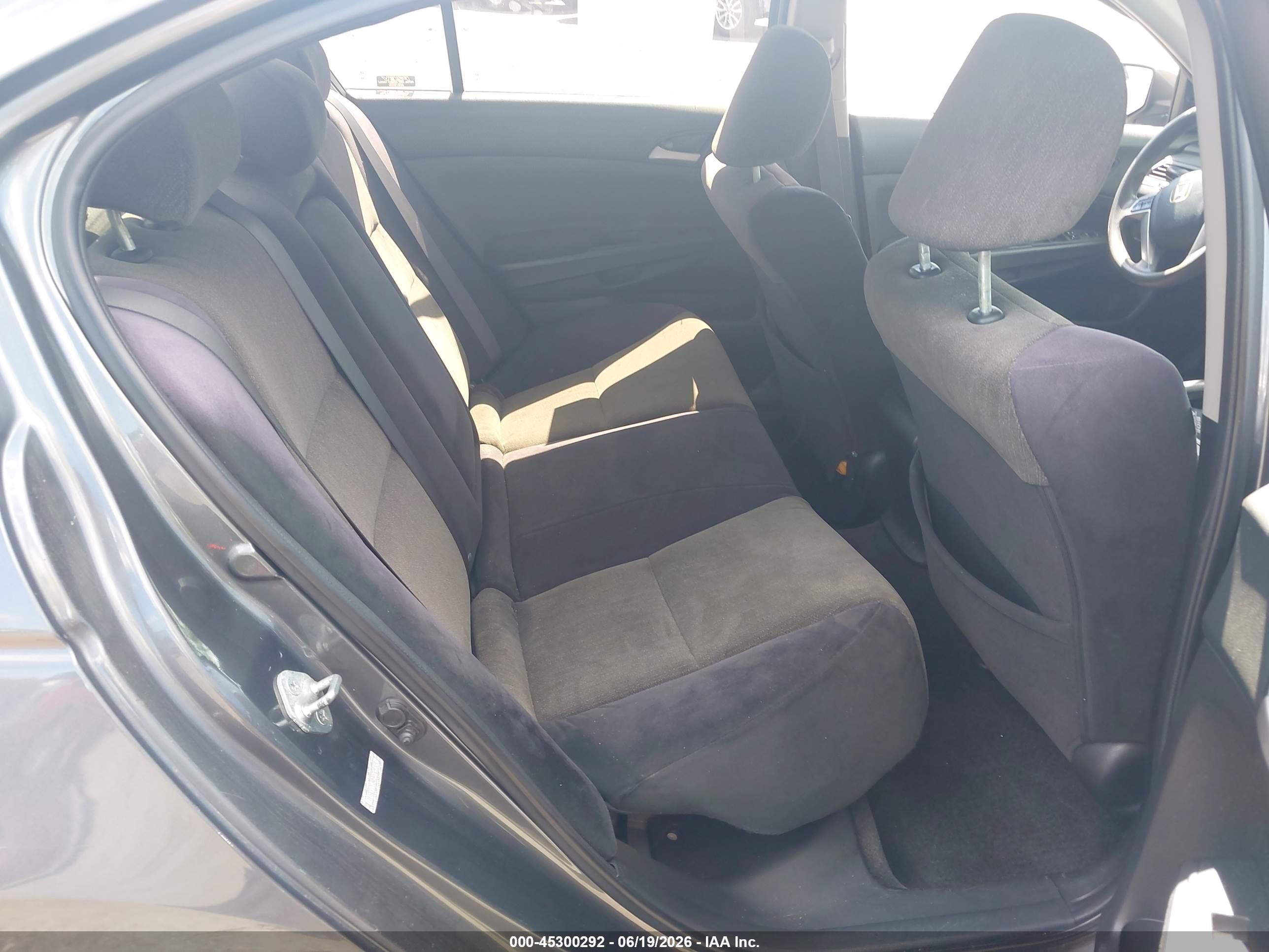 2009 Honda Accord 2.4 Lx Gray vin: 1HGCP26309A024121