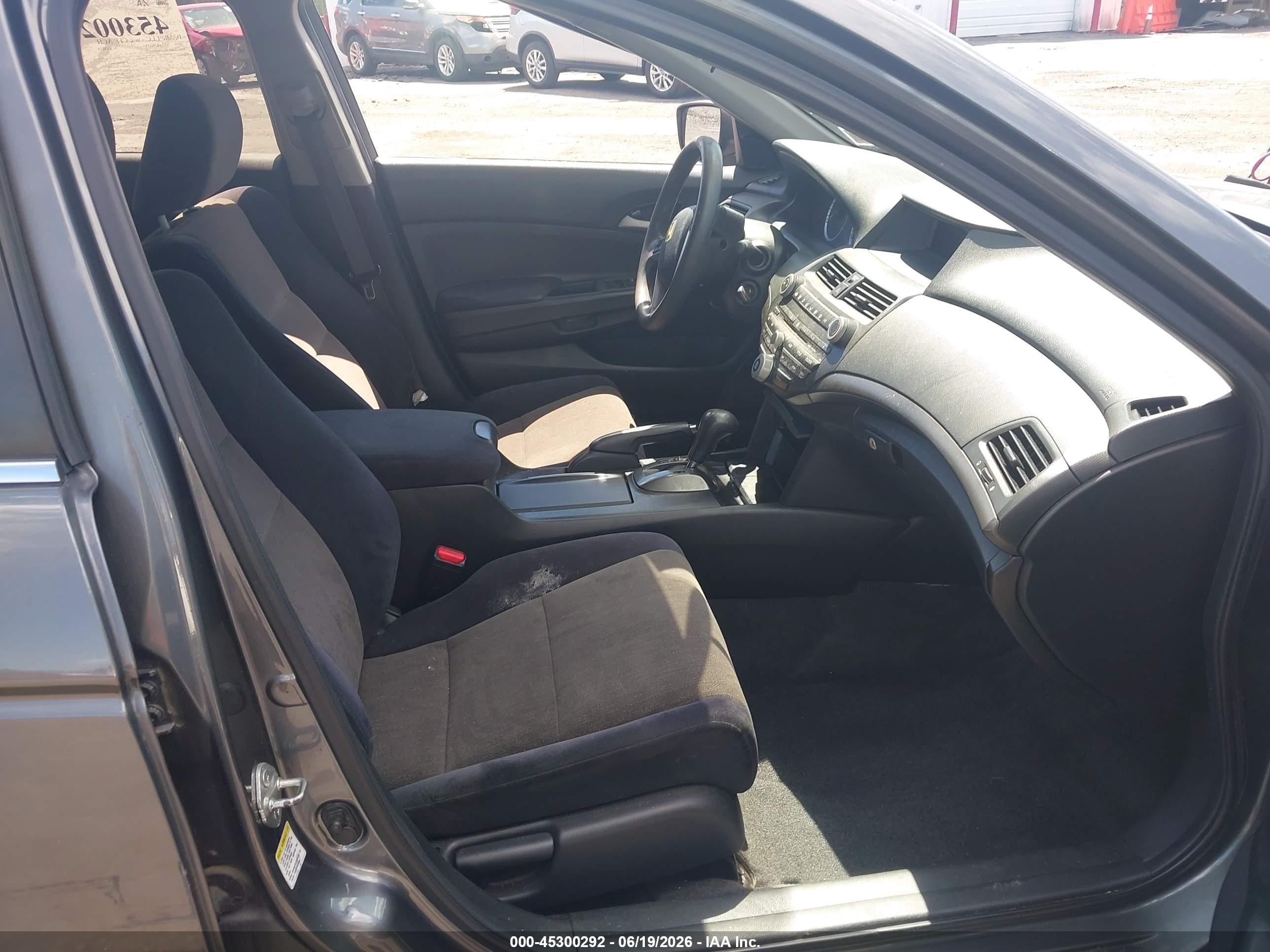 2009 Honda Accord 2.4 Lx Gray vin: 1HGCP26309A024121