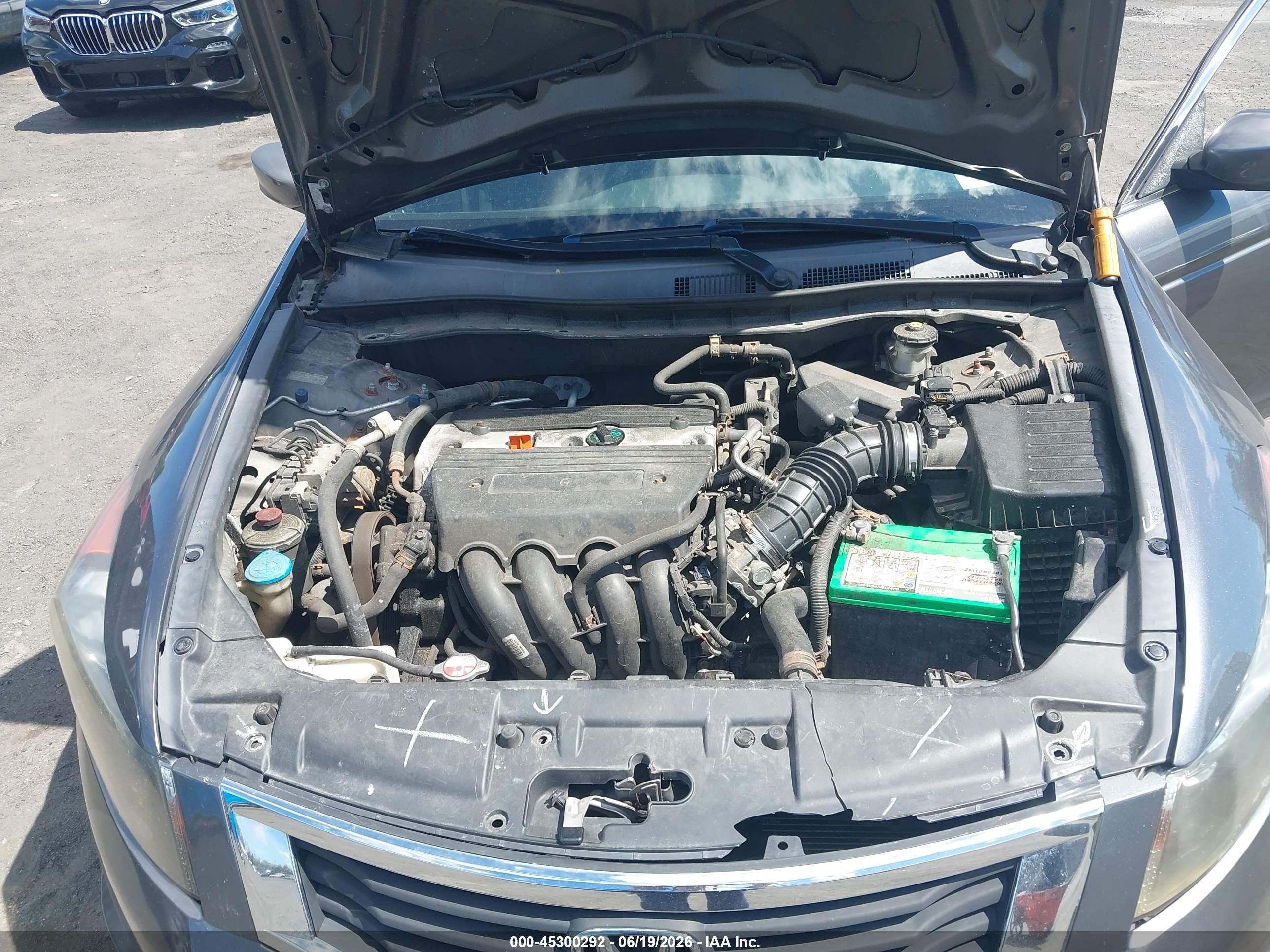 2009 Honda Accord 2.4 Lx Gray vin: 1HGCP26309A024121