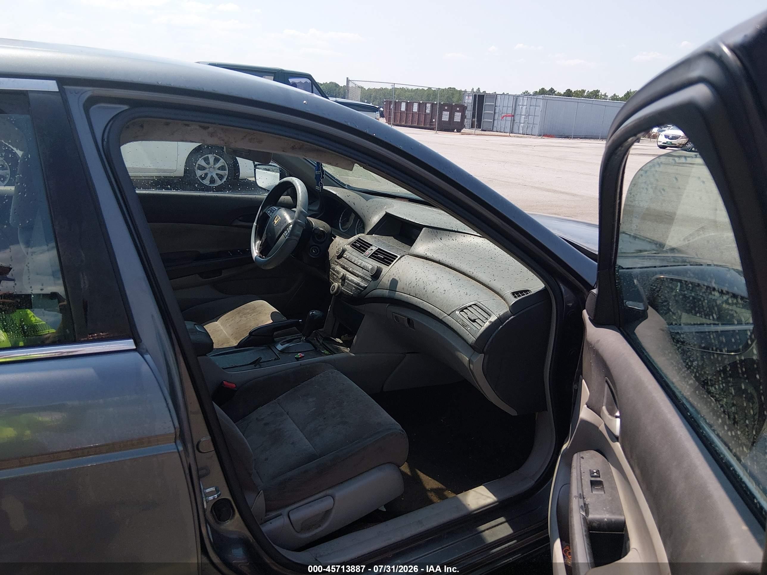 2009 Honda Accord 2.4 Lx Серый vin: 1HGCP26309A039945