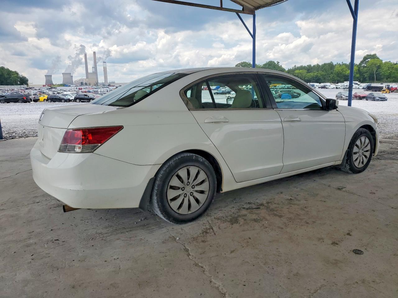 2009 Honda Accord Lx White vin: 1HGCP26309A093763