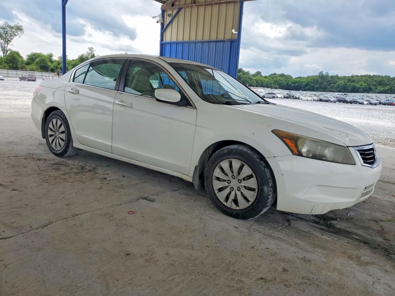 2009 Honda Accord Lx White vin: 1HGCP26309A093763