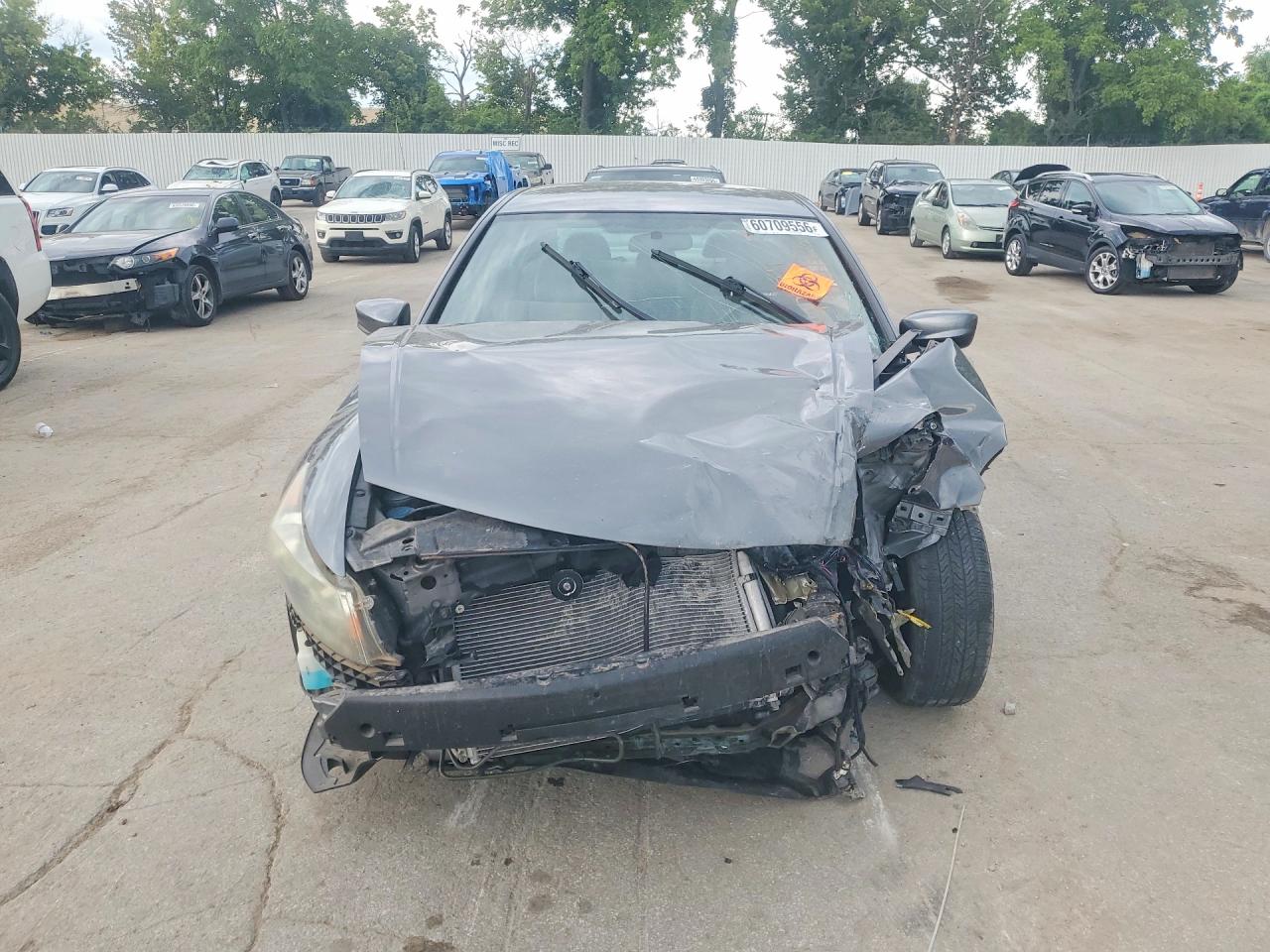 2009 Honda Accord Lx Gray vin: 1HGCP26309A117480