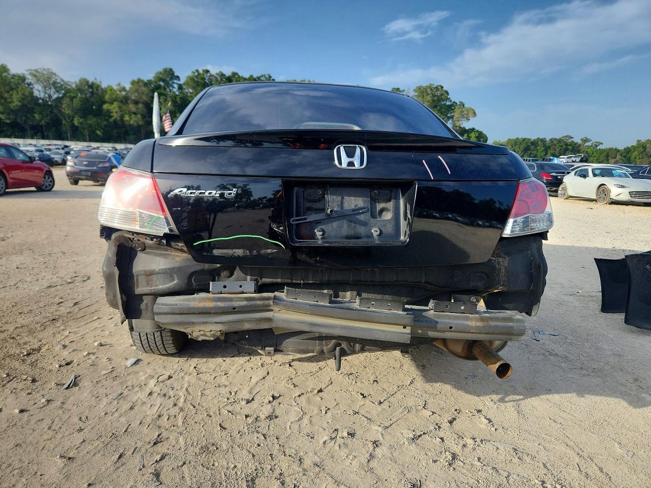 2009 Honda Accord Lx Black vin: 1HGCP26309A124610