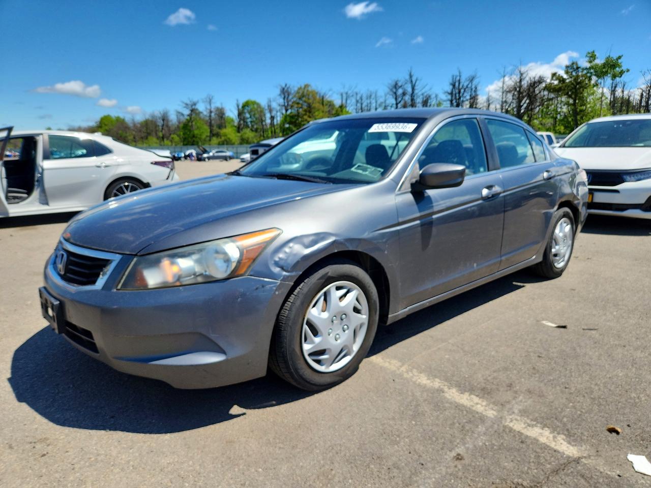 2009 Honda Accord Lx Gray vin: 1HGCP26309A130536