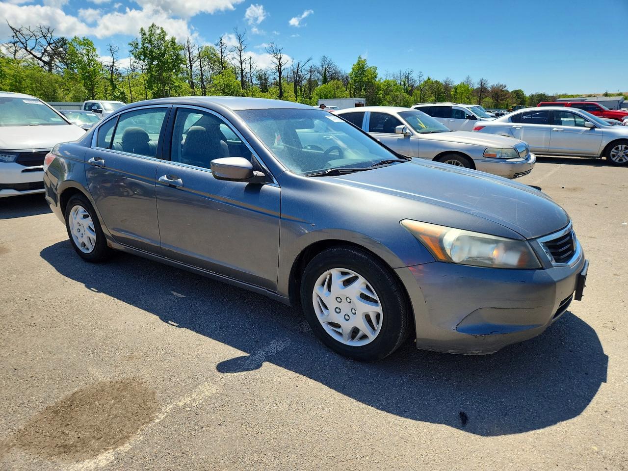 2009 Honda Accord Lx Gray vin: 1HGCP26309A130536
