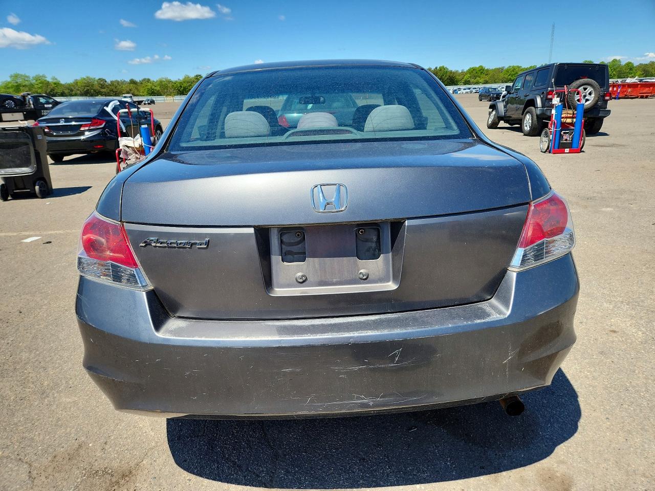 2009 Honda Accord Lx Gray vin: 1HGCP26309A130536