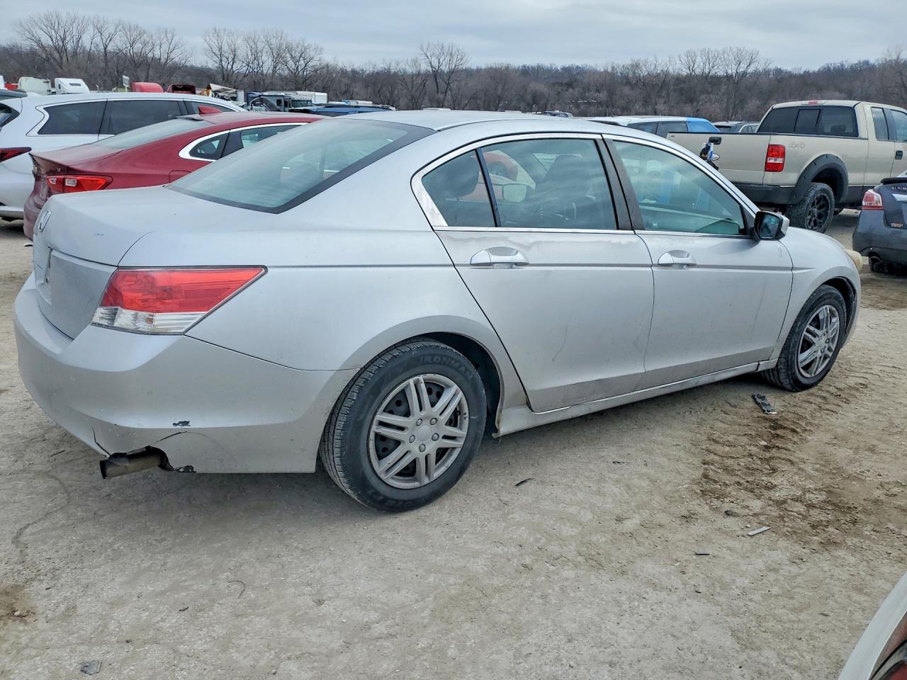 2009 Honda Accord Lx Silver vin: 1HGCP26309A130925