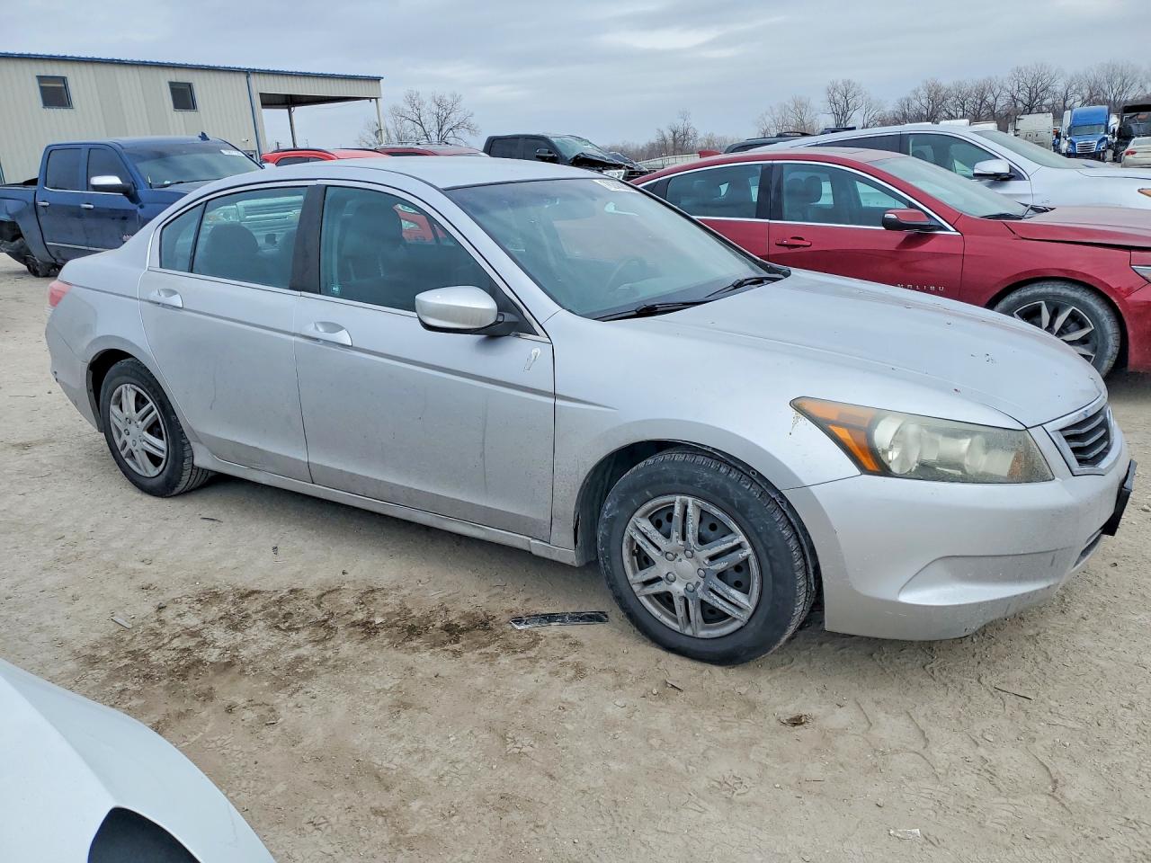 2009 Honda Accord Lx Silver vin: 1HGCP26309A130925