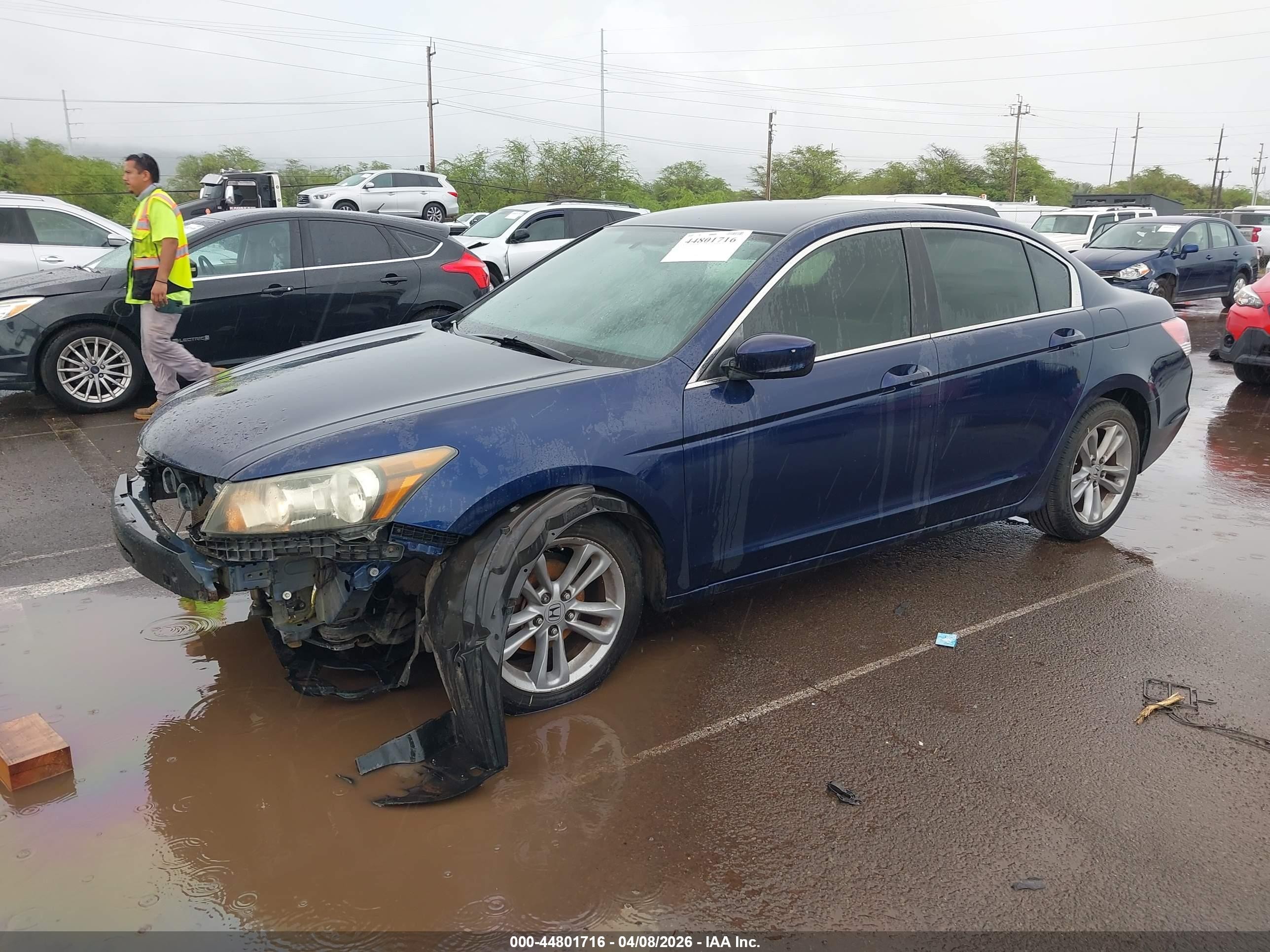 2009 Honda Accord 2.4 Lx Синий vin: 1HGCP26309A148132