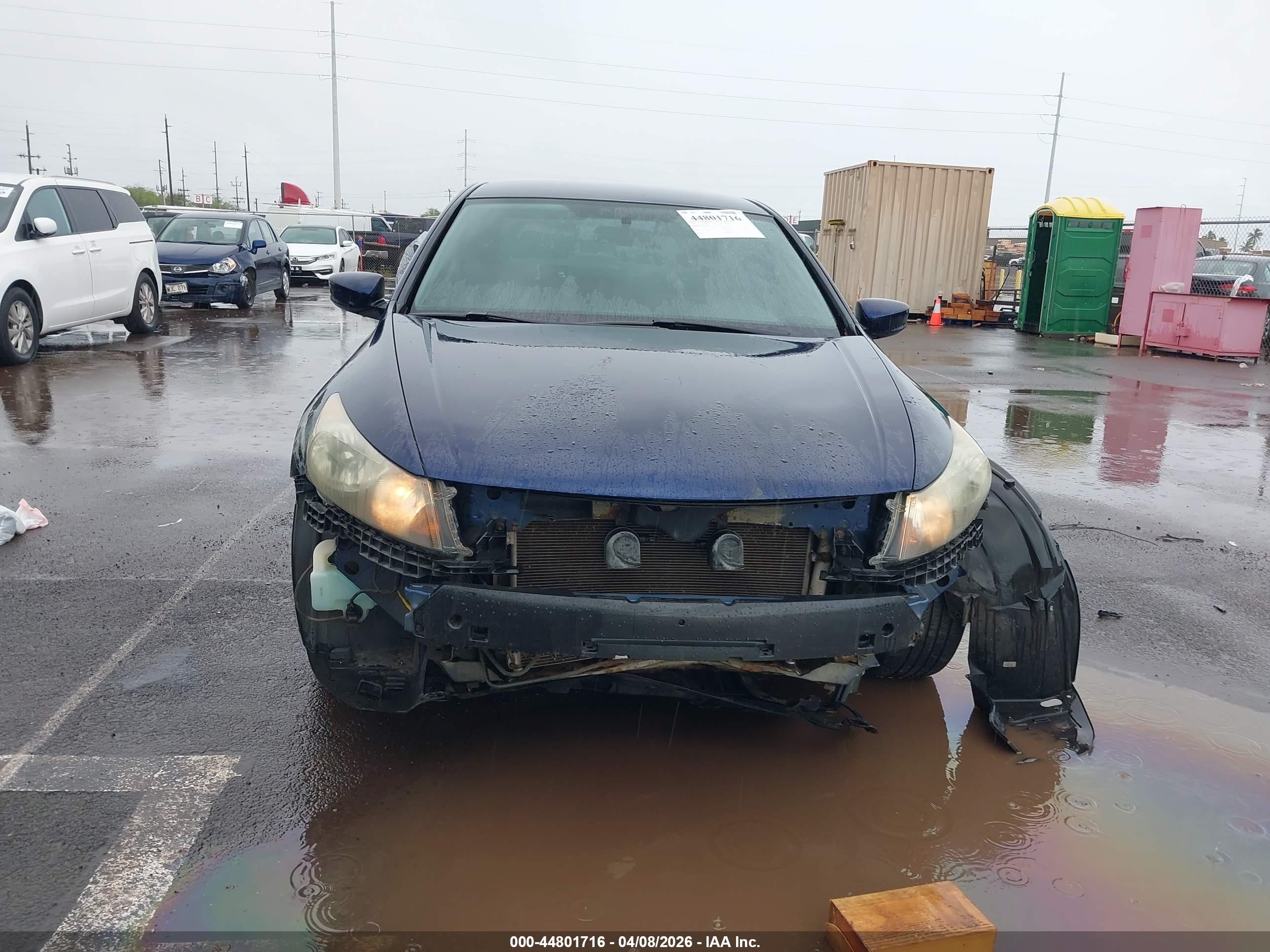 2009 Honda Accord 2.4 Lx Синий vin: 1HGCP26309A148132