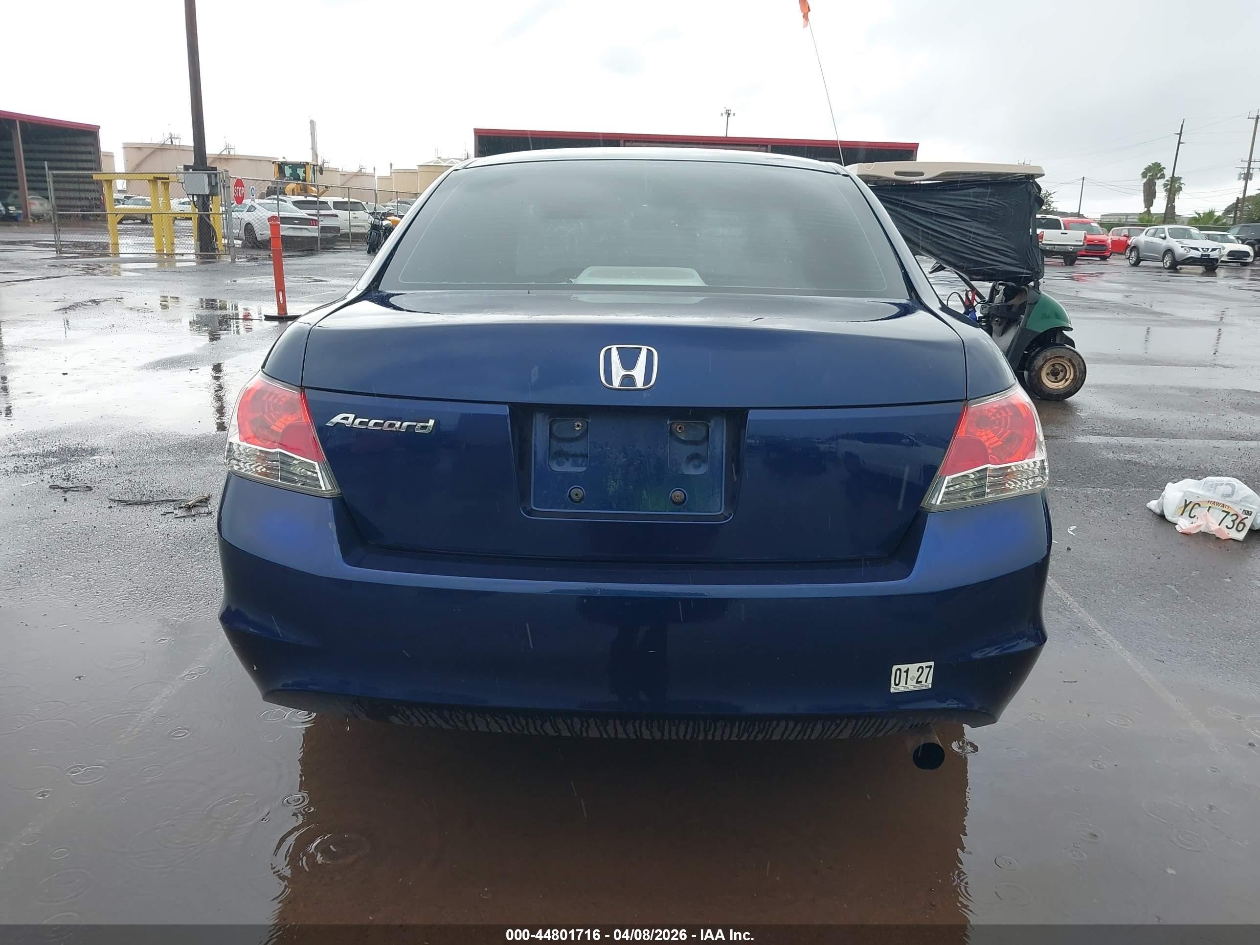2009 Honda Accord 2.4 Lx Синий vin: 1HGCP26309A148132