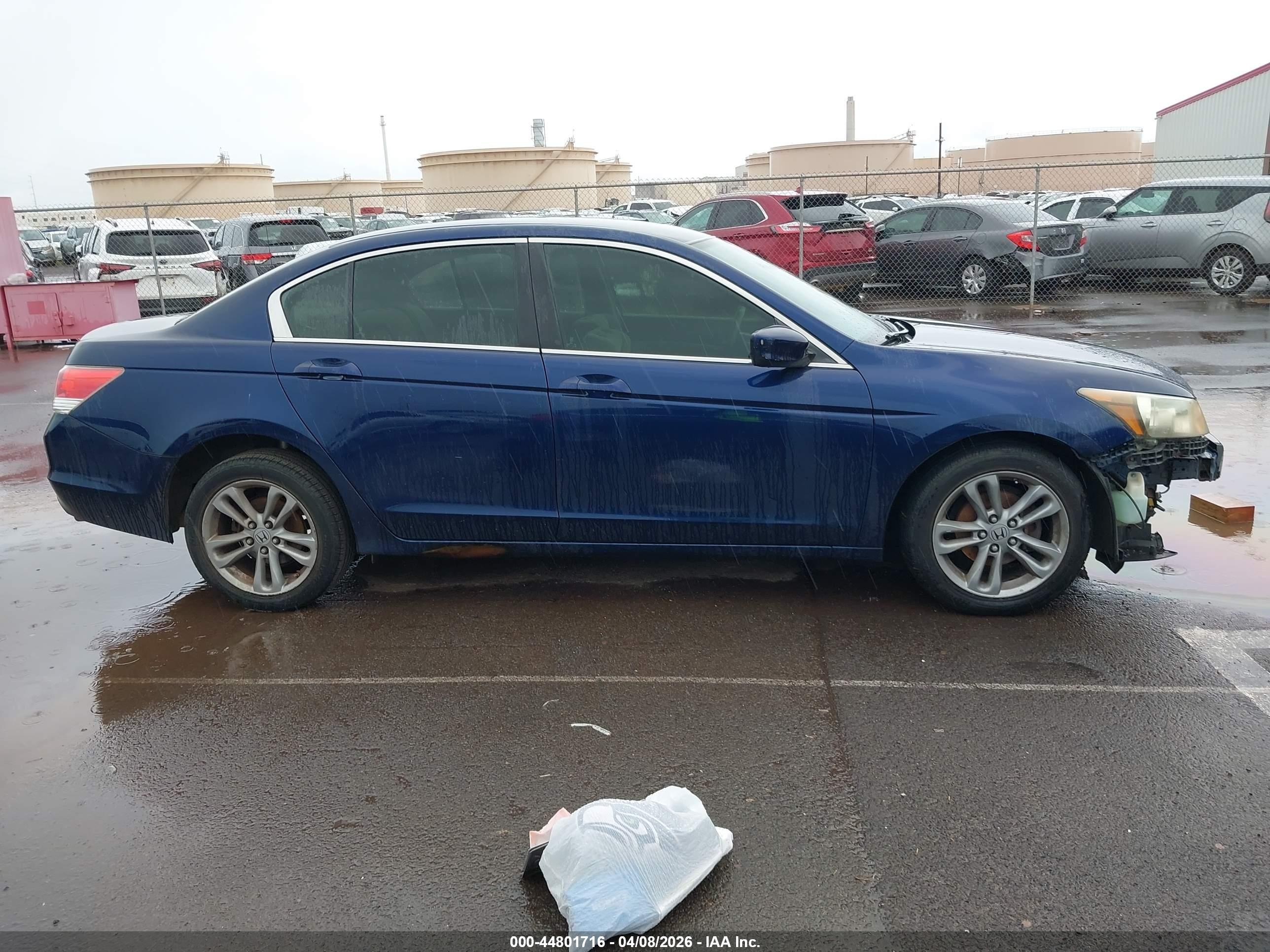 2009 Honda Accord 2.4 Lx Синий vin: 1HGCP26309A148132
