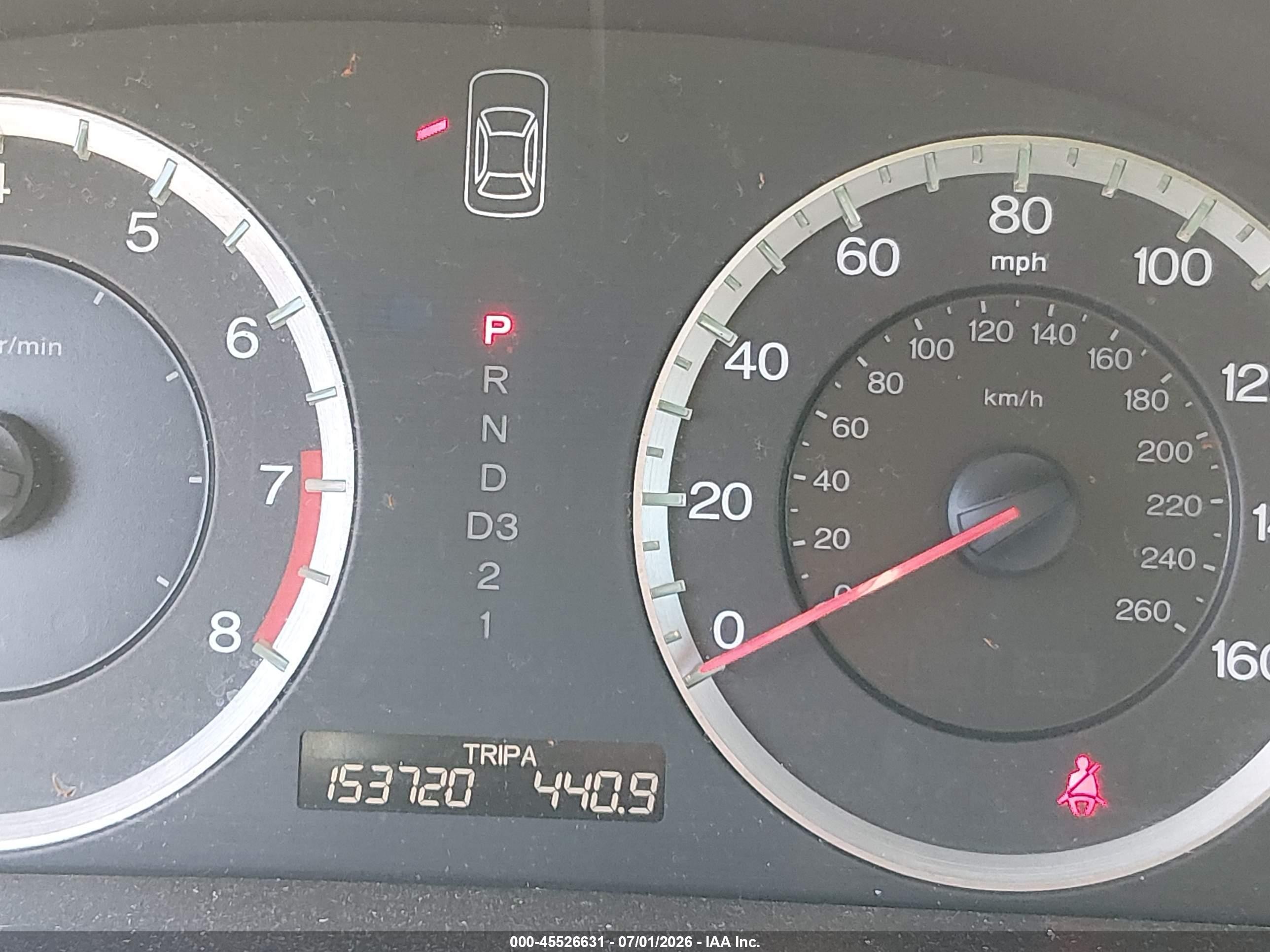 2009 Honda Accord 2.4 Lx White vin: 1HGCP26309A182961