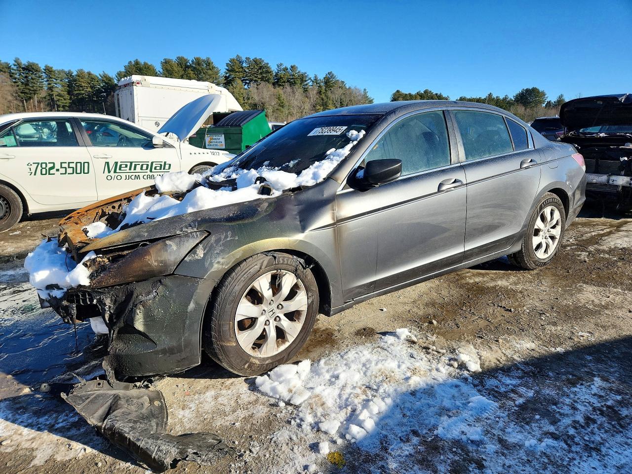 2009 Honda Accord Lx Gray vin: 1HGCP26309A185262