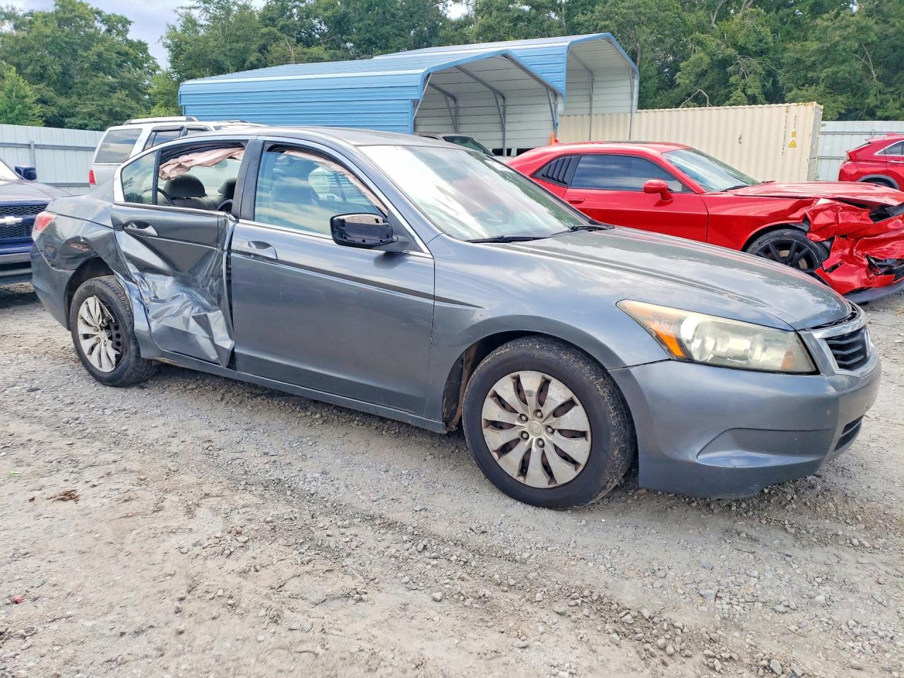 2009 Honda Accord Lx Gray vin: 1HGCP26309A189019