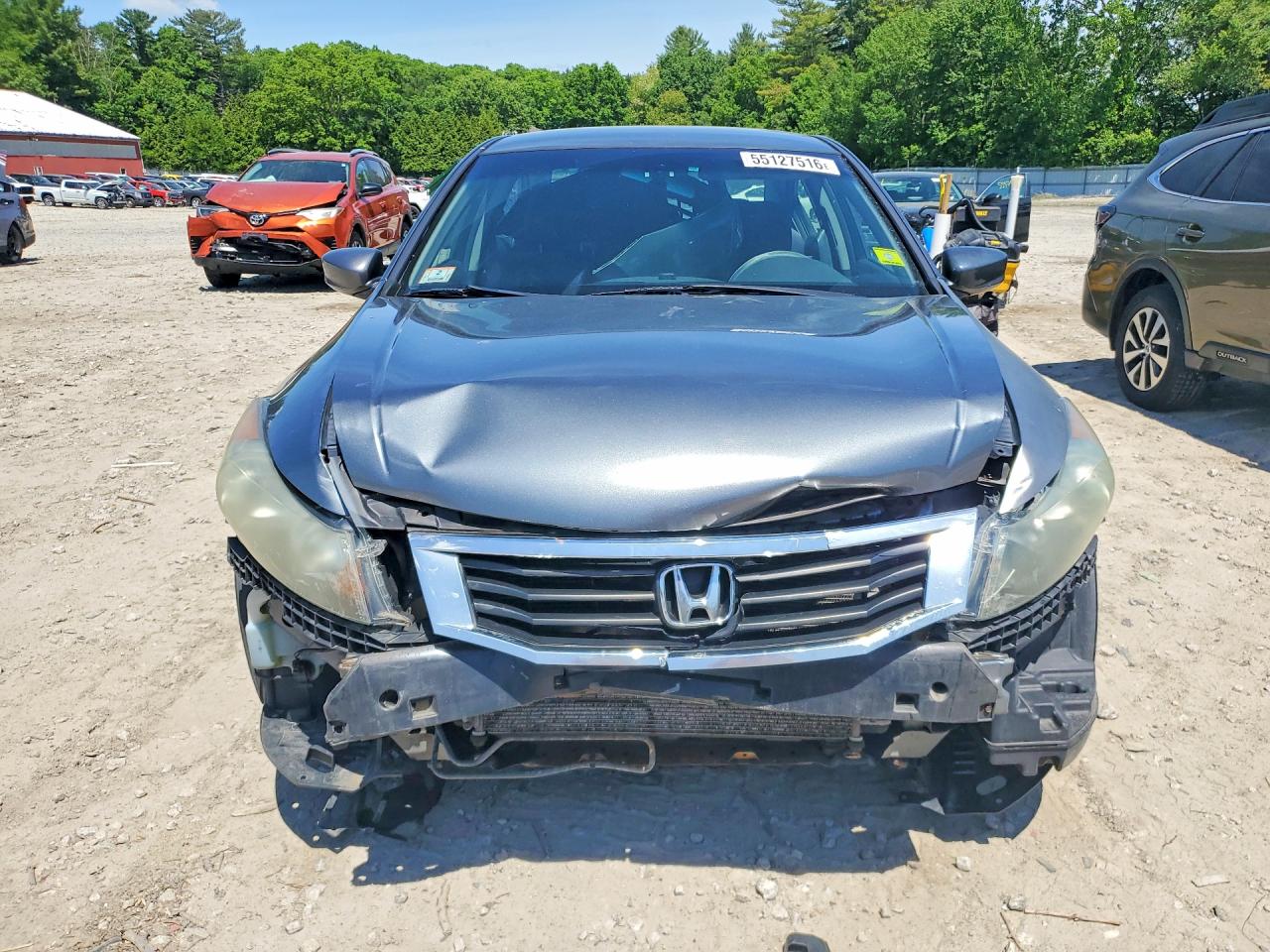 2009 Honda Accord Lx Gray vin: 1HGCP26309A192583
